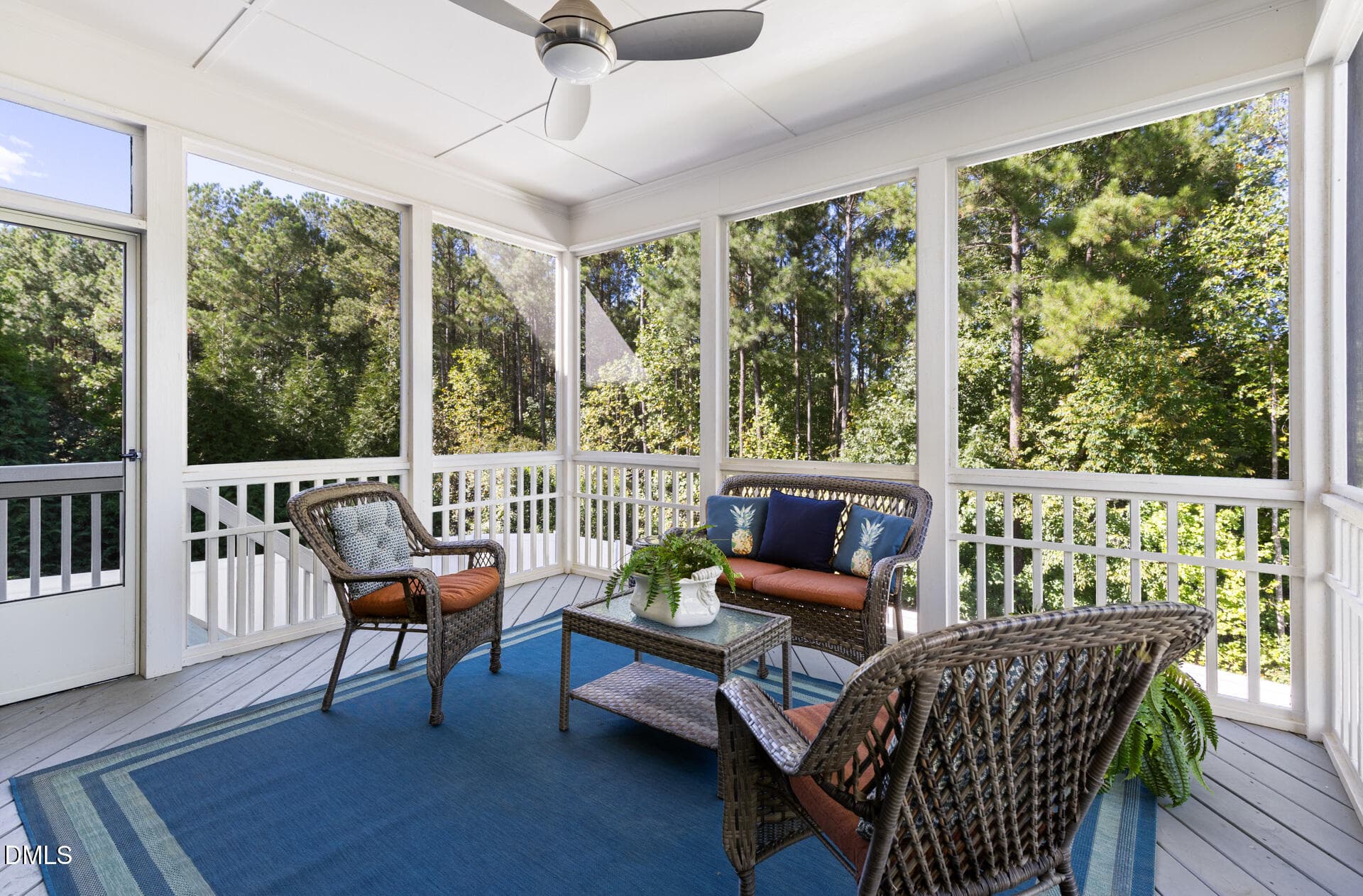 Covered Patio - 252 Two Creeks Loop, Chapel Hill, NC 27517, Chapel Hill