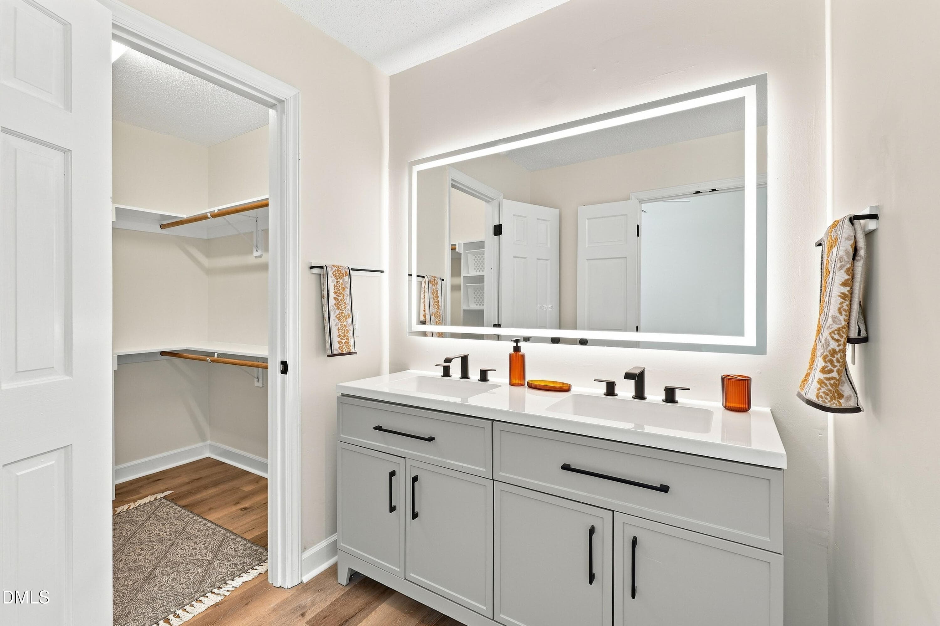 Renovated Primary Bathrom and Closet - 147 Bridle Trail, Youngsville, NC 27596, Youngsville