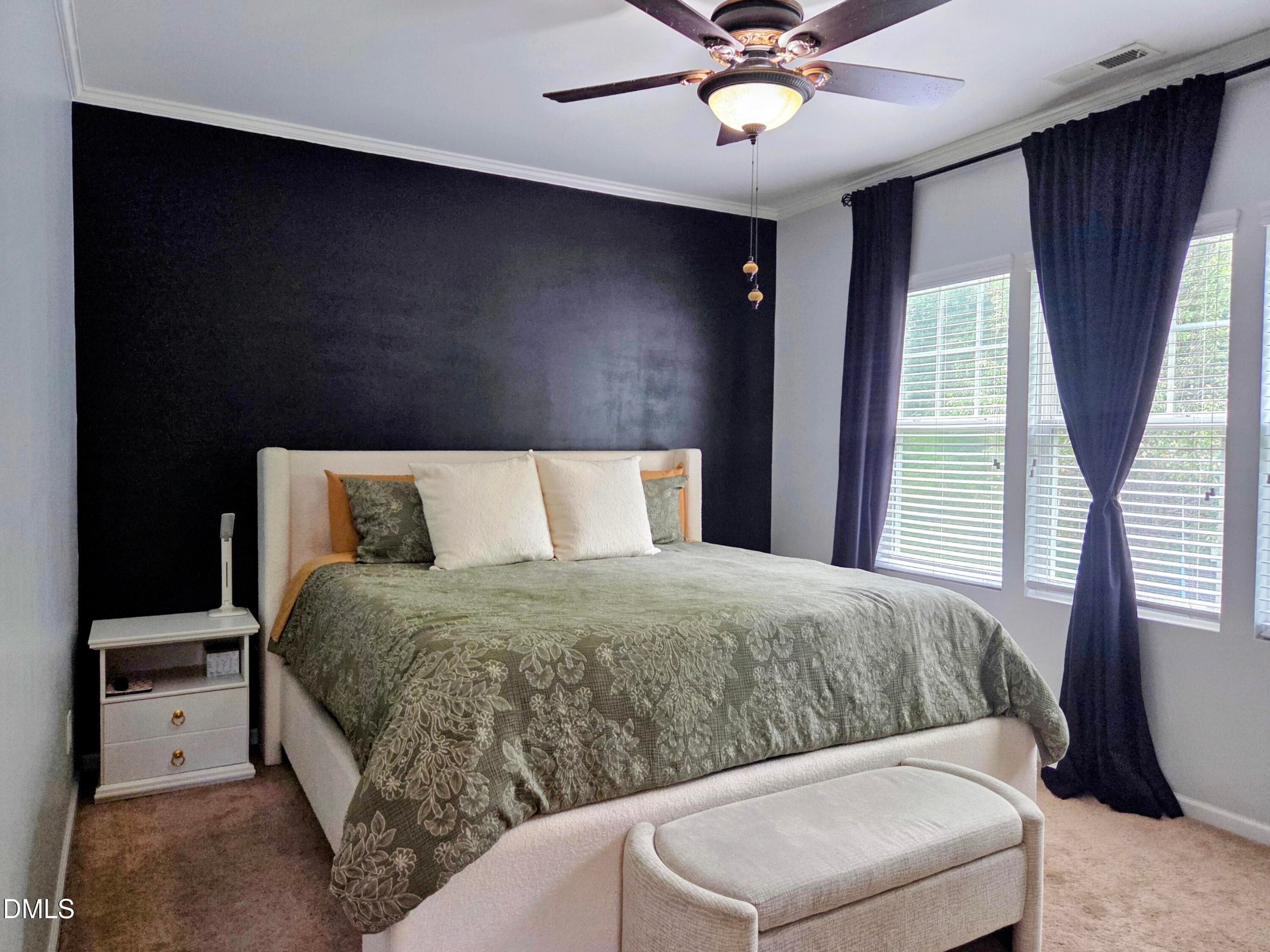 Primary Bedroom - 3227 Whispernut Lane, Zebulon, NC 27597, Zebulon