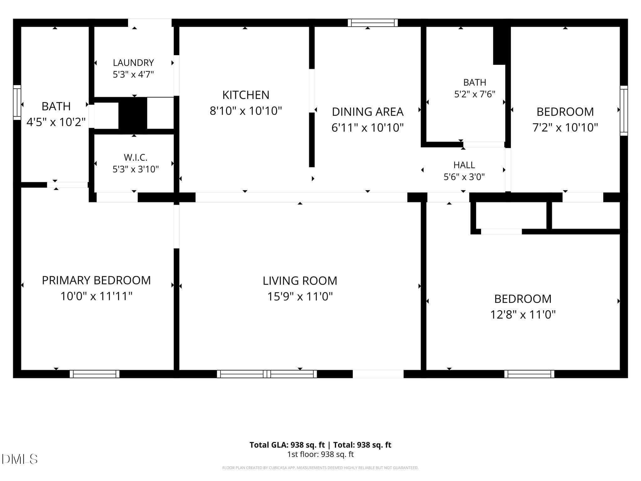 Fondern floorplan - 117 Fondern Drive, Hope Mills, NC 28348, Hope Mills