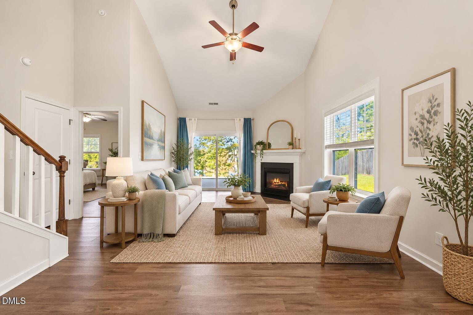 living room - 140 Hawksbill Drive, Franklinton, NC 27525, Franklinton