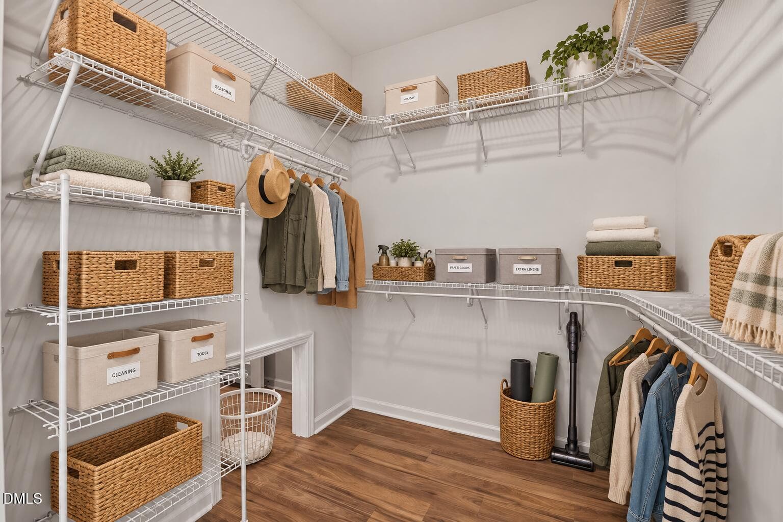 primary closet - 140 Hawksbill Drive, Franklinton, NC 27525, Franklinton
