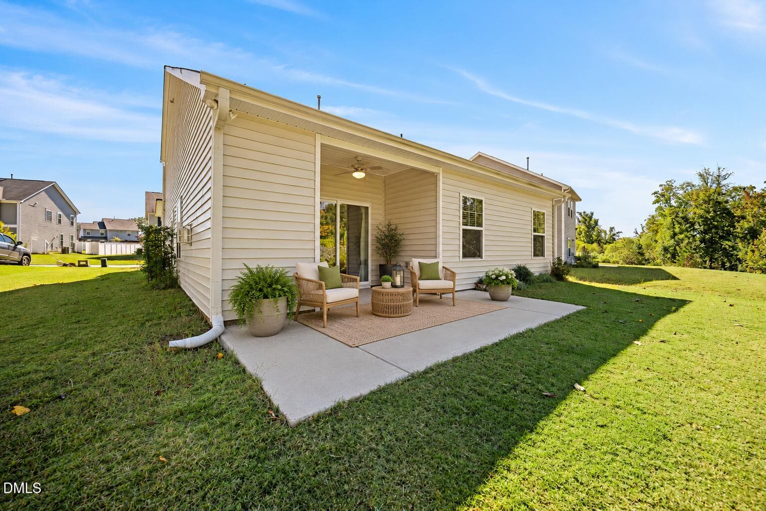 Back yard - 140 Hawksbill Drive, Franklinton, NC 27525, Franklinton