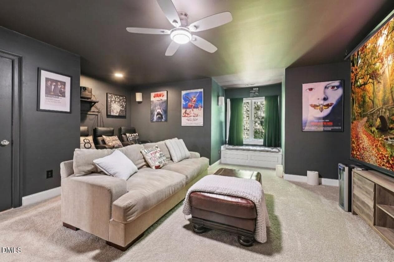 theater - 7524 Tynewind Drive, Wake Forest, NC 27587, Wake Forest