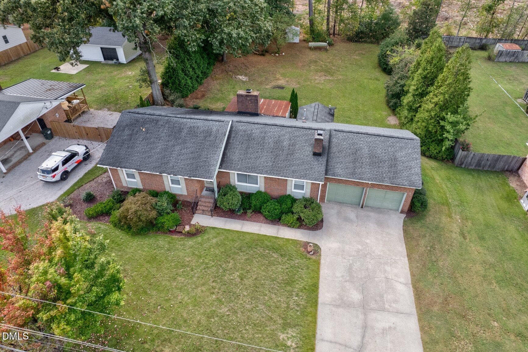 Aerial View 4719 Lakeview Rd - 4719 Lakeview Road, Elm City, NC 27822