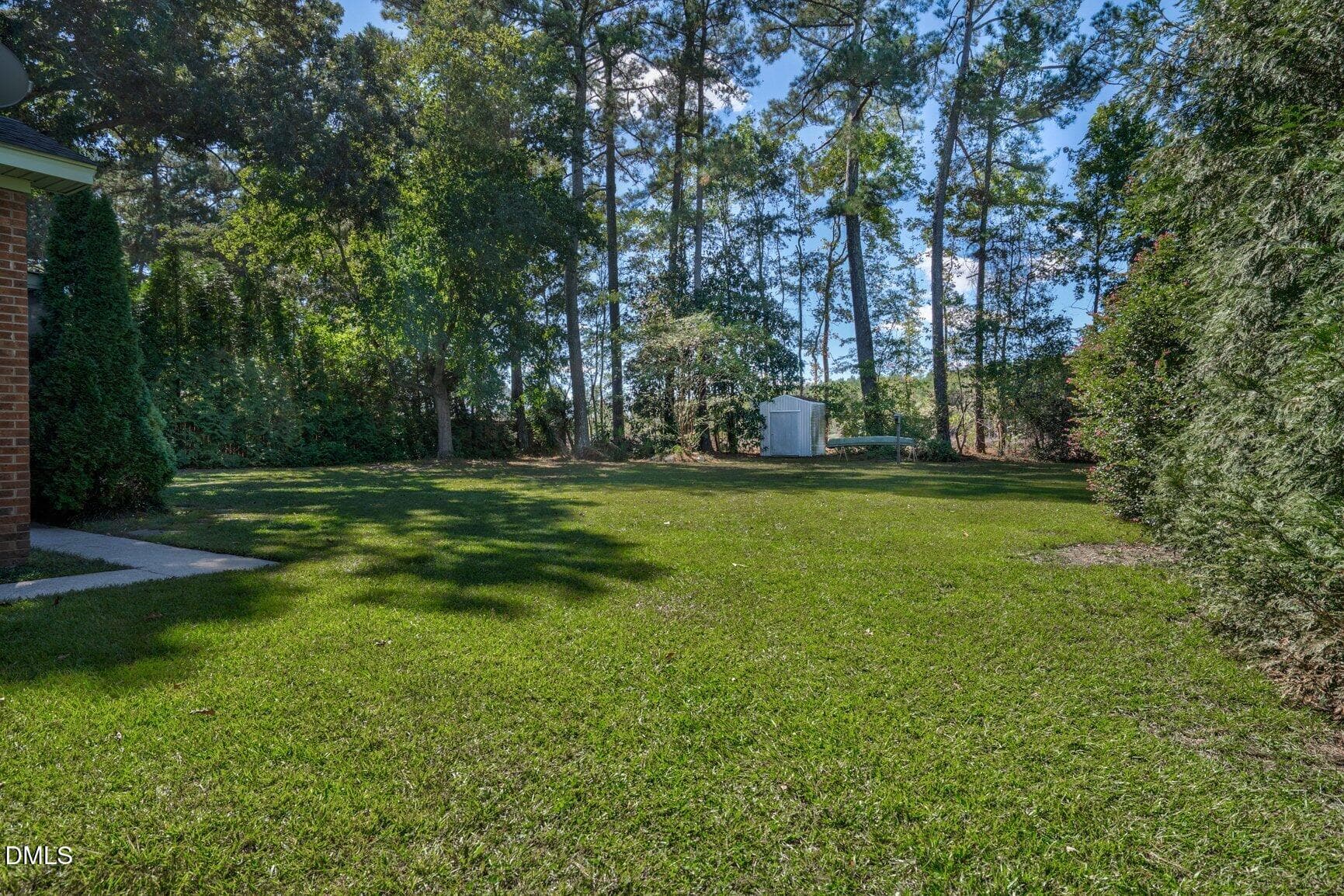 Back yard - 4719 Lakeview Road, Elm City, NC 27822