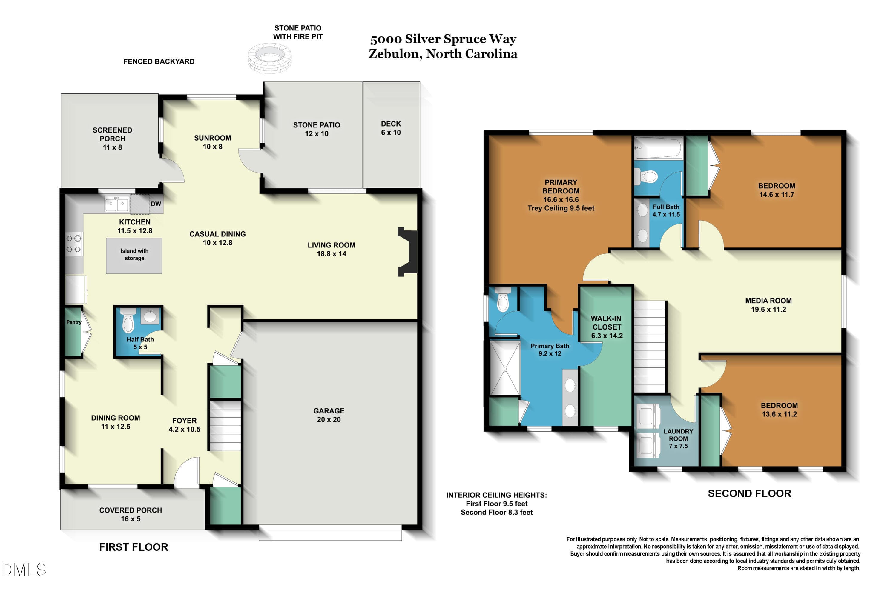 5000_SilverSpruceFloorplan - 5000 Silver Spruce Way, Zebulon, NC 27597, Zebulon