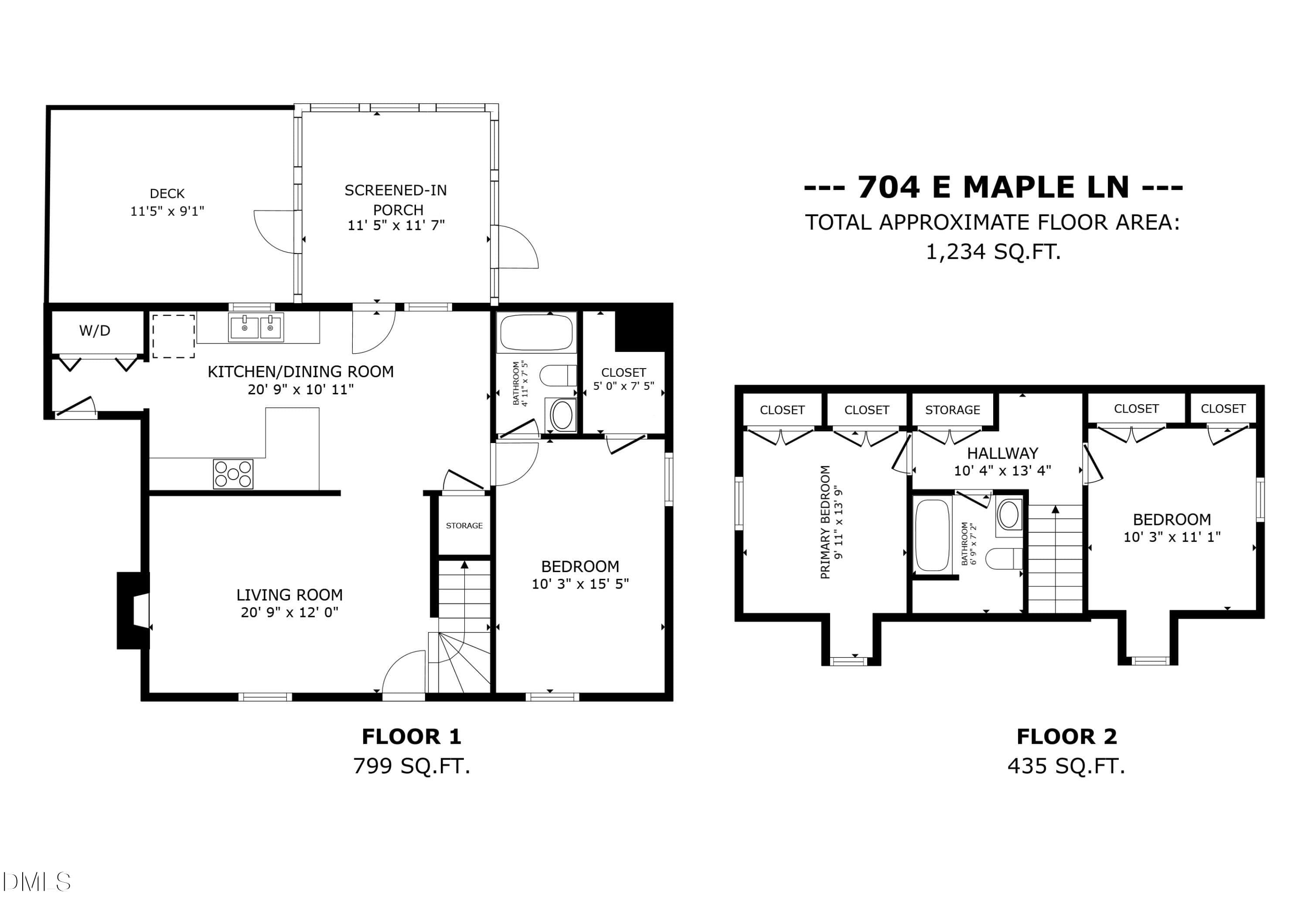1---- 716 E MAPLE LN --- TOTAL APPROXIMA - 704 E Maple Lane E, Fuquay Varina, NC 27526, Fuquay Varina