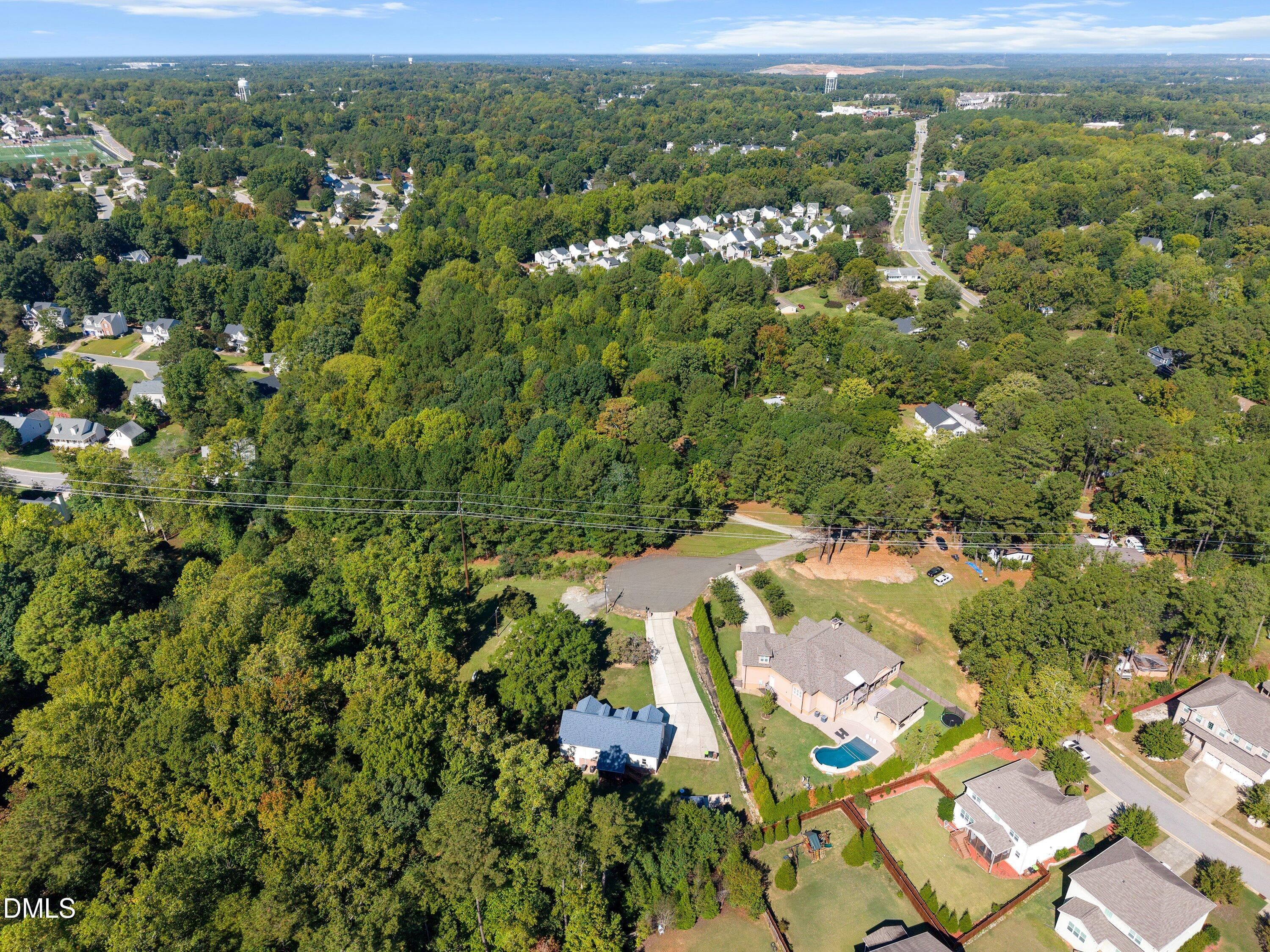 Aerial View - 517 Dogwood Road, Holly Springs, NC 27540, Holly Springs