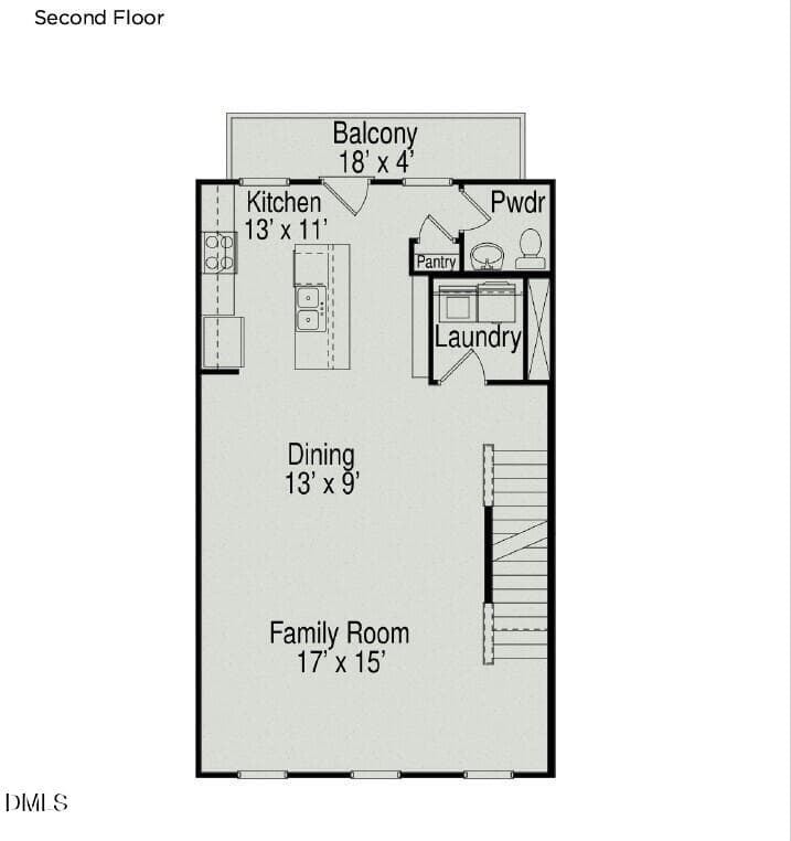 Second Floor - 704 Orchard Vista Circle, Raleigh, NC 27606, Raleigh