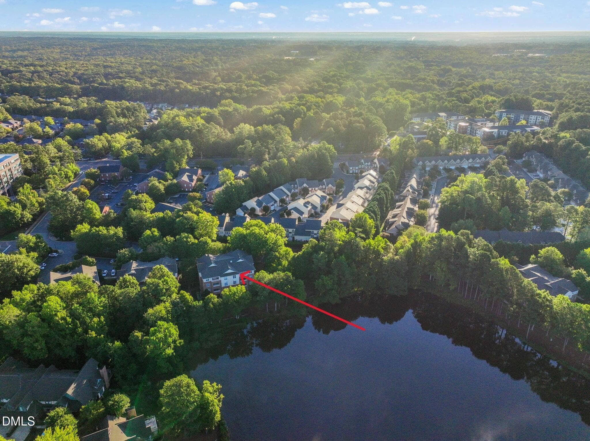 Aerial (1) - 8221 Allyns Landing Way, Raleigh, NC 27615, Raleigh