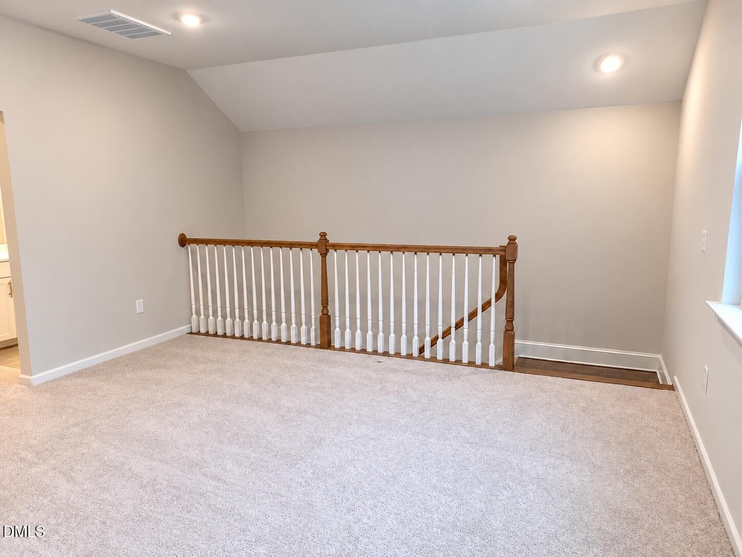 Modern Loft with Oak Stair Railing - 147 Thrower Lane, Garner, NC 27529