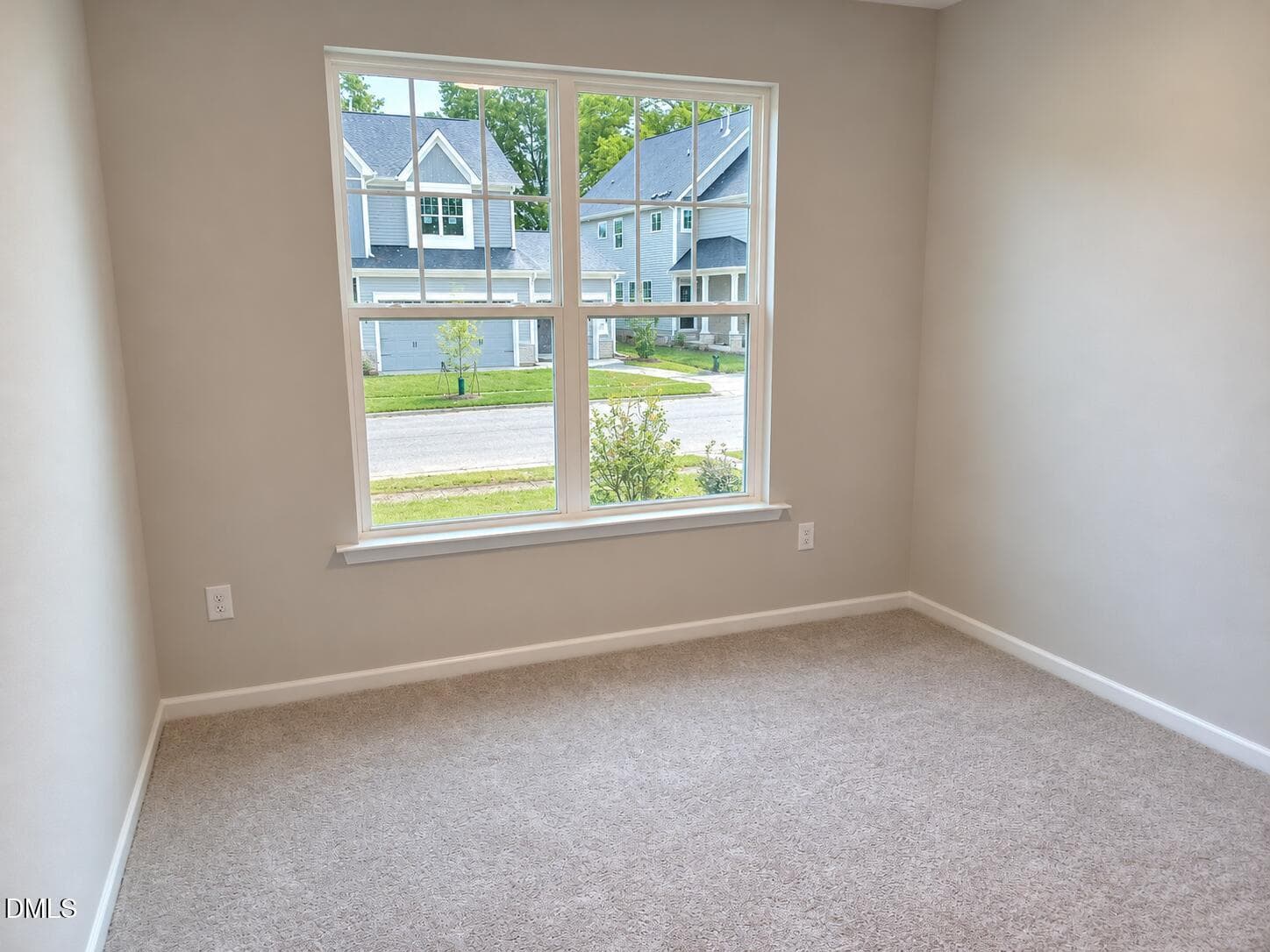 Empty Room with Suburban Window View - 147 Thrower Lane, Garner, NC 27529