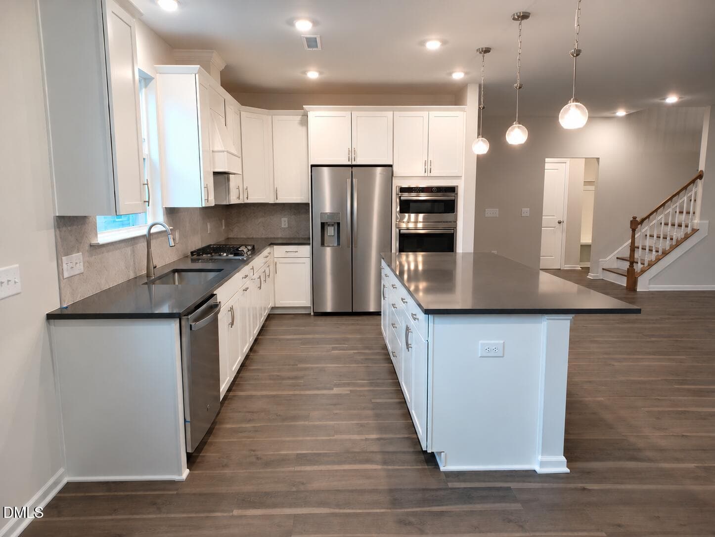Bright Modern Kitchen with Dispenser Ref - 147 Thrower Lane, Garner, NC 27529