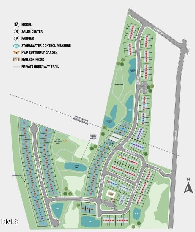 Map - 190 Hank Way, Angier, NC 27501, Angier