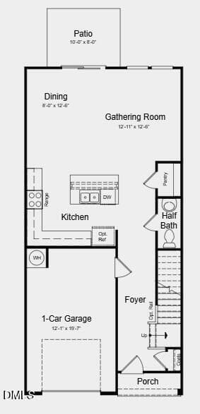 Main Level - 190 Hank Way, Angier, NC 27501, Angier