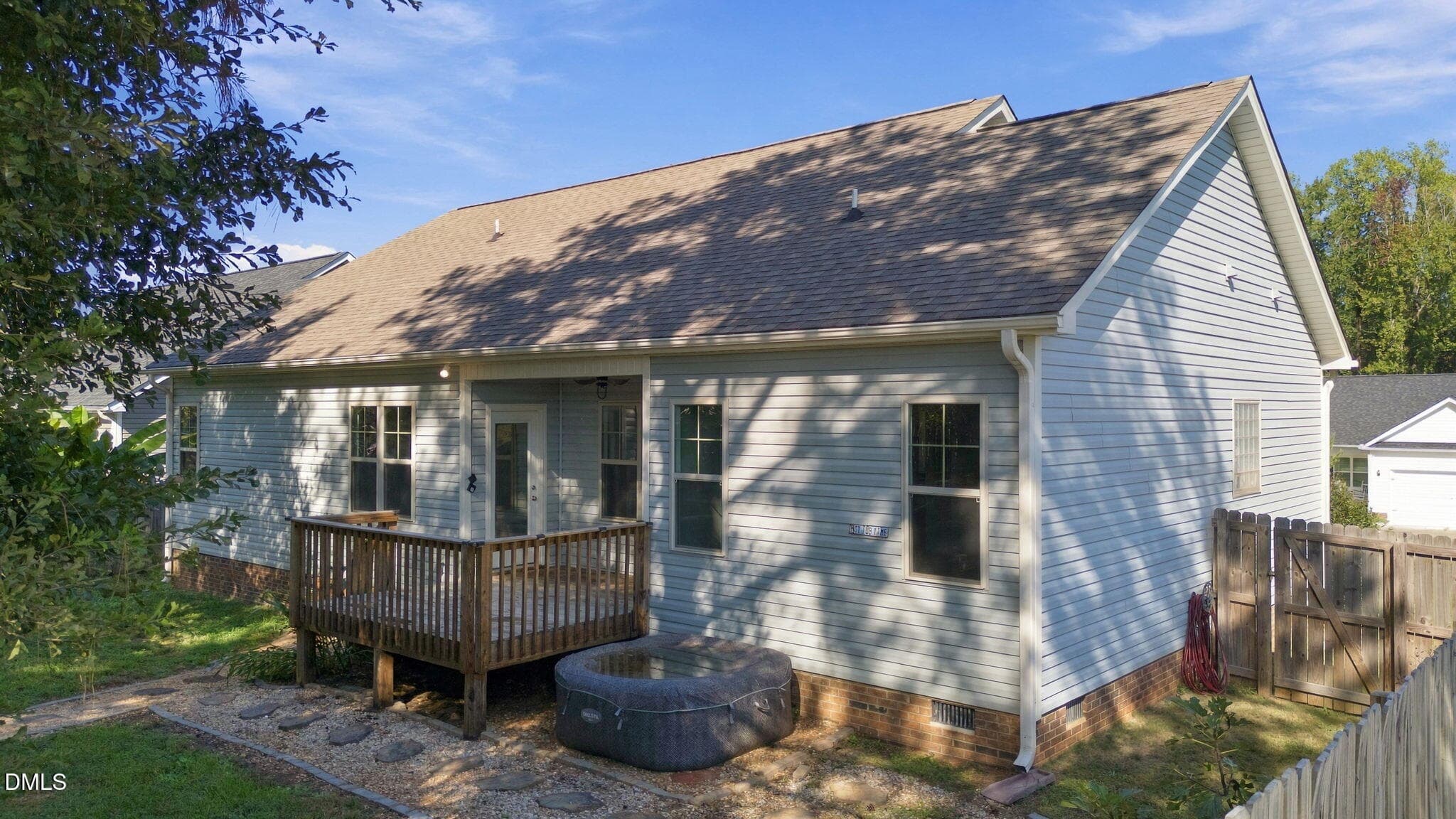 Rear of home - 129 Poplar Drive, Clayton, NC 27520, Clayton