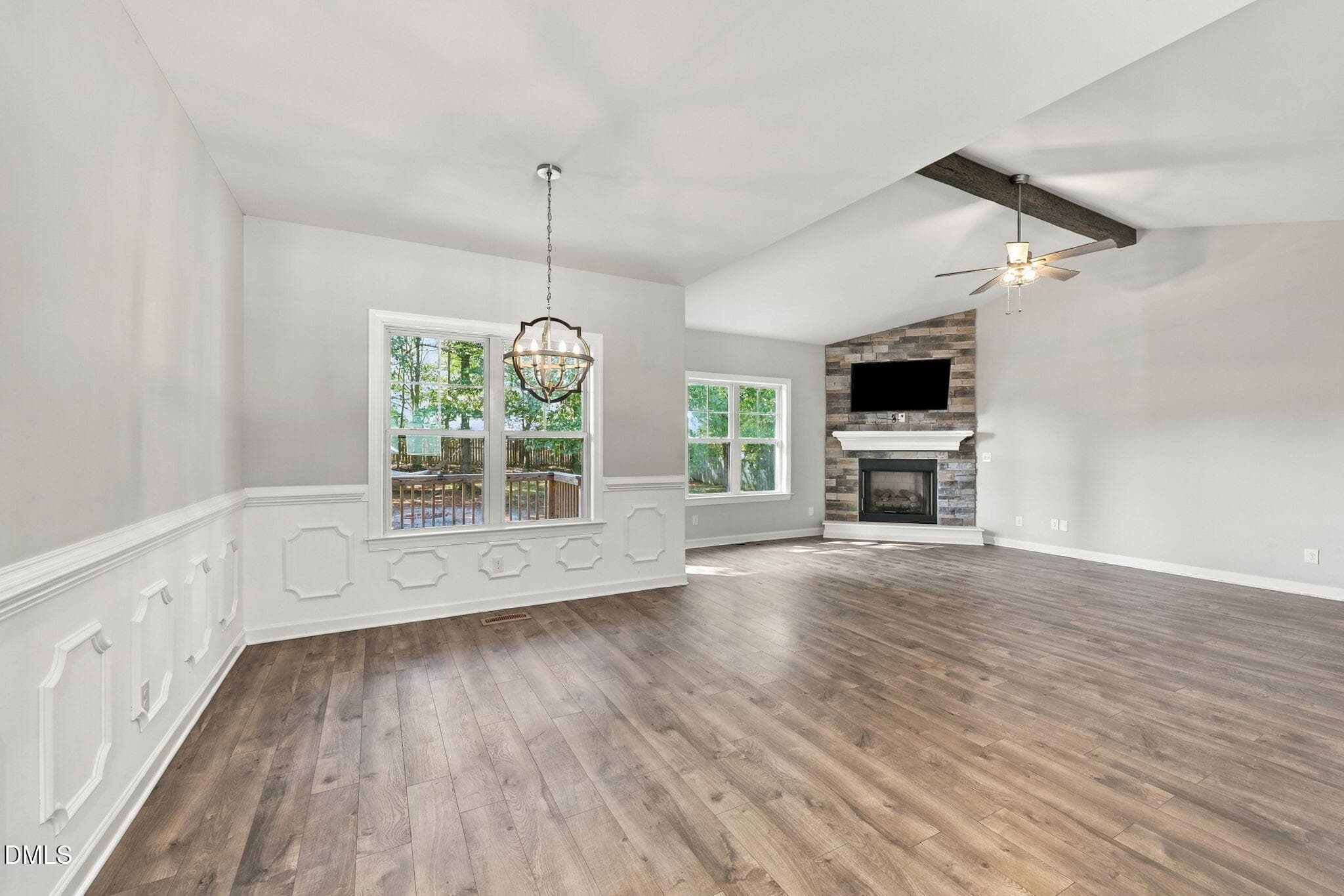Dining and Living - 129 Poplar Drive, Clayton, NC 27520, Clayton