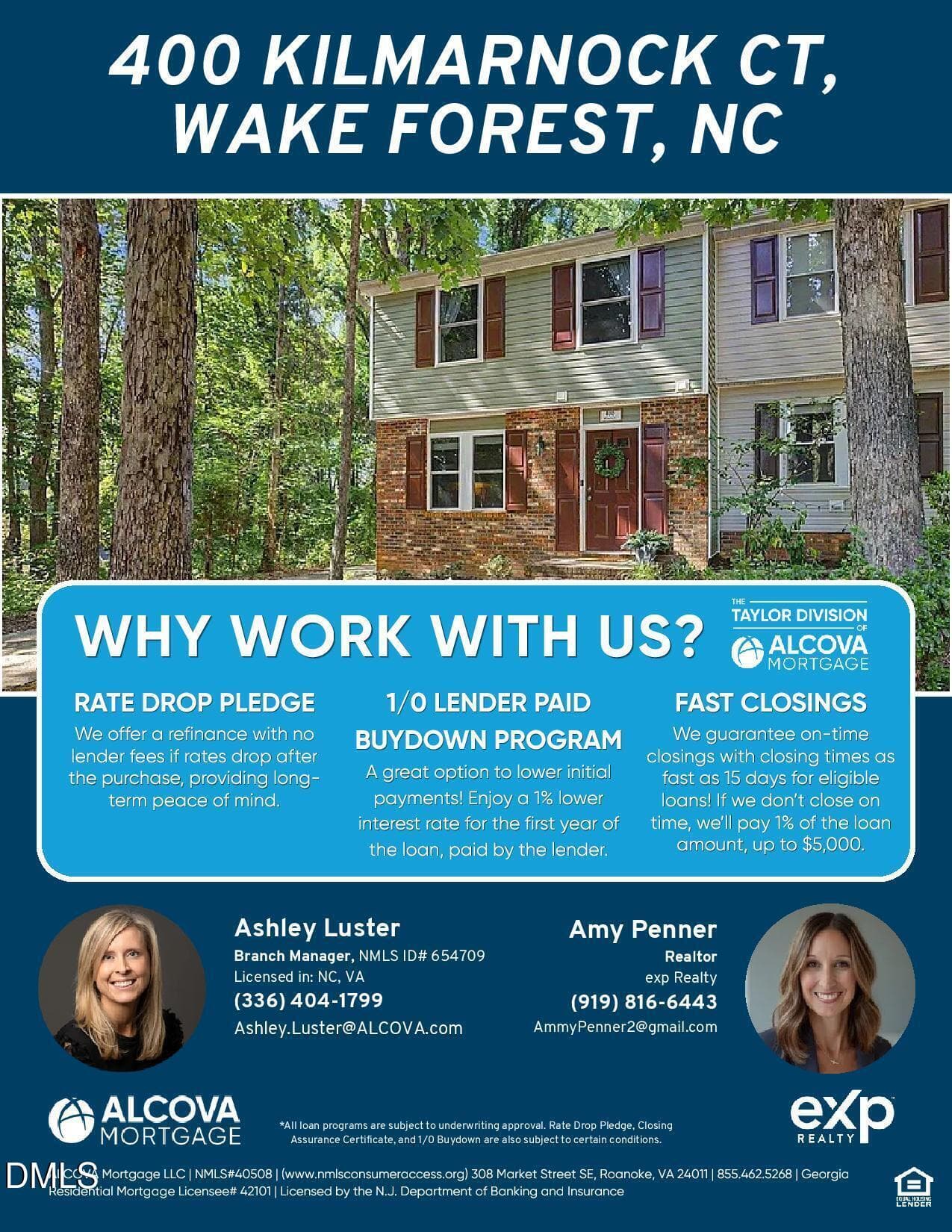 lender incentive-page-001 - 400 Kilmarnock Court, Wake Forest, NC 27587