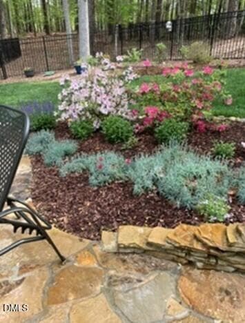 Patio garden - 4230 Henderson Place, Pittsboro, NC 27312, Pittsboro