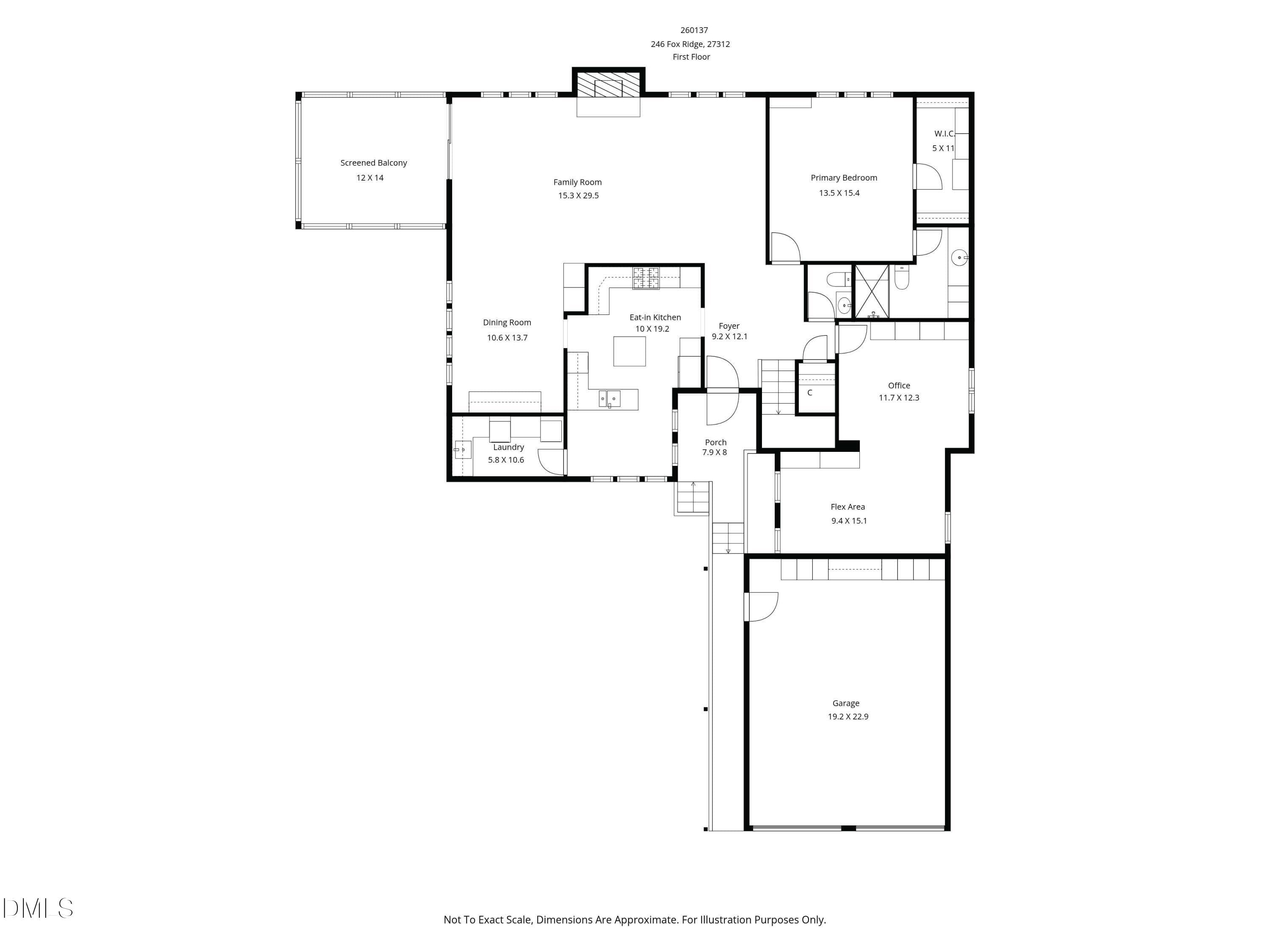 Floor plan-246 Fox Ridge Rd_Page_1 - 246 Fox Ridge, Pittsboro, NC 27312, Pittsboro