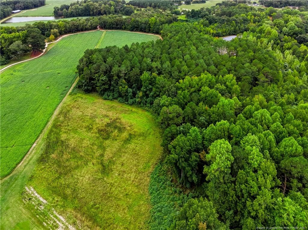 Aerial - above field area - tbd @ 6 acres Swanns Station Road, Sanford, NC 27332, Sanford