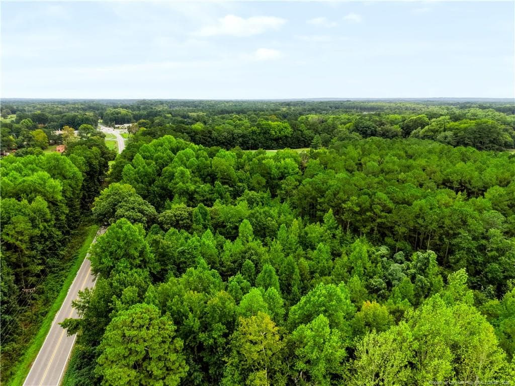 View from McDougald Rd toward acreage - tbd @ 6 acres Swanns Station Road, Sanford, NC 27332, Sanford