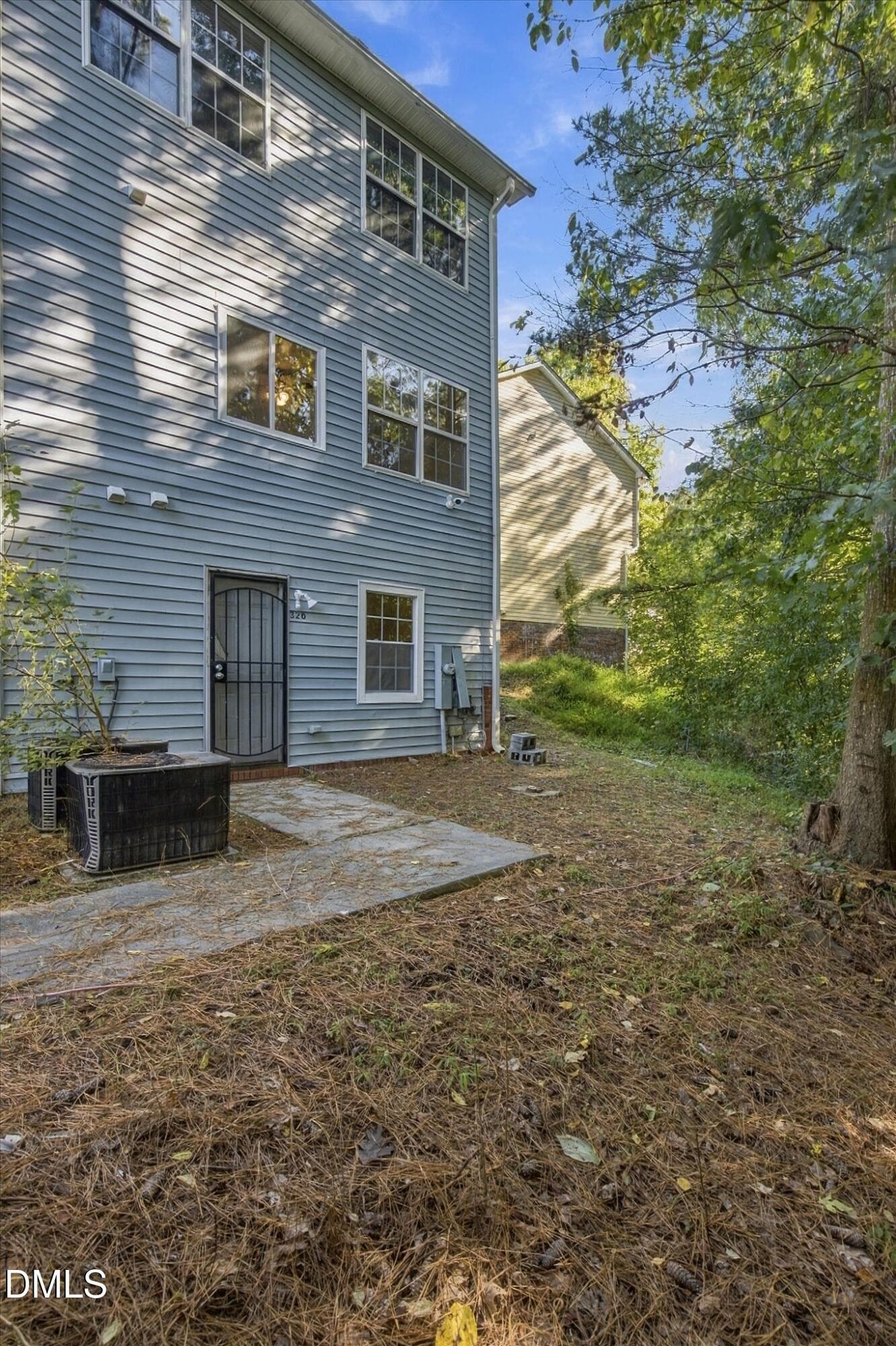 Rear Exterior with access to parking - 320 Kilarney Drive, Durham, NC 27703