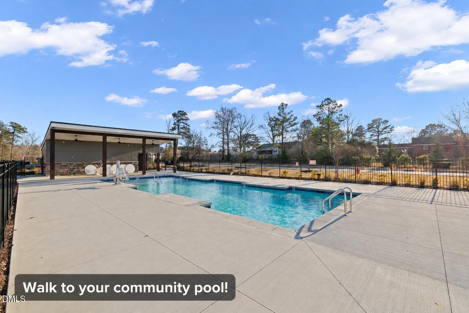 Inviting community pool feature - 389 Channel Drop Drive, Clayton, NC 27520