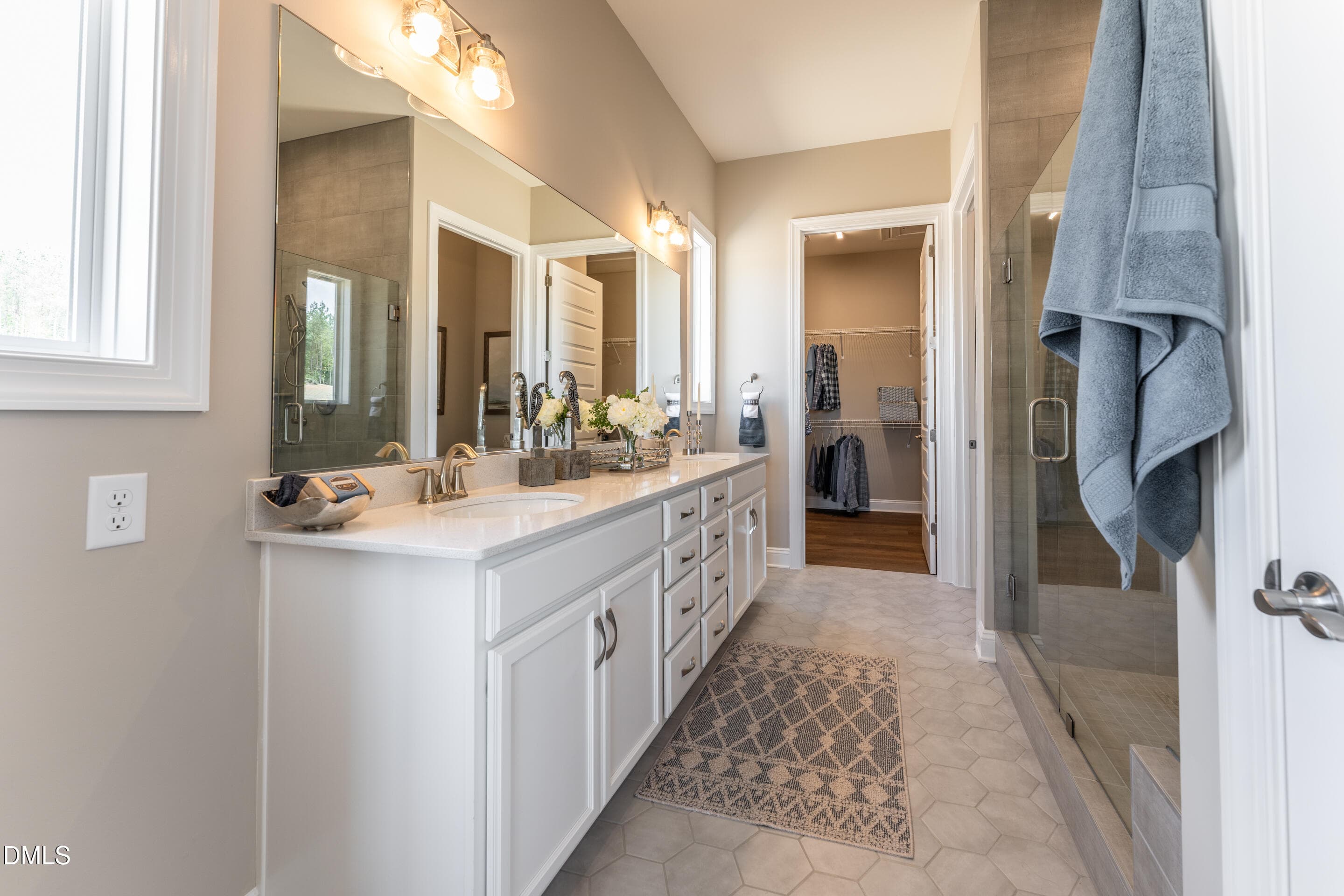 25 HHHunt Homes Retreat Primary Bath - 445 Heidi May Way, Carthage, NC 28327, Carthage
