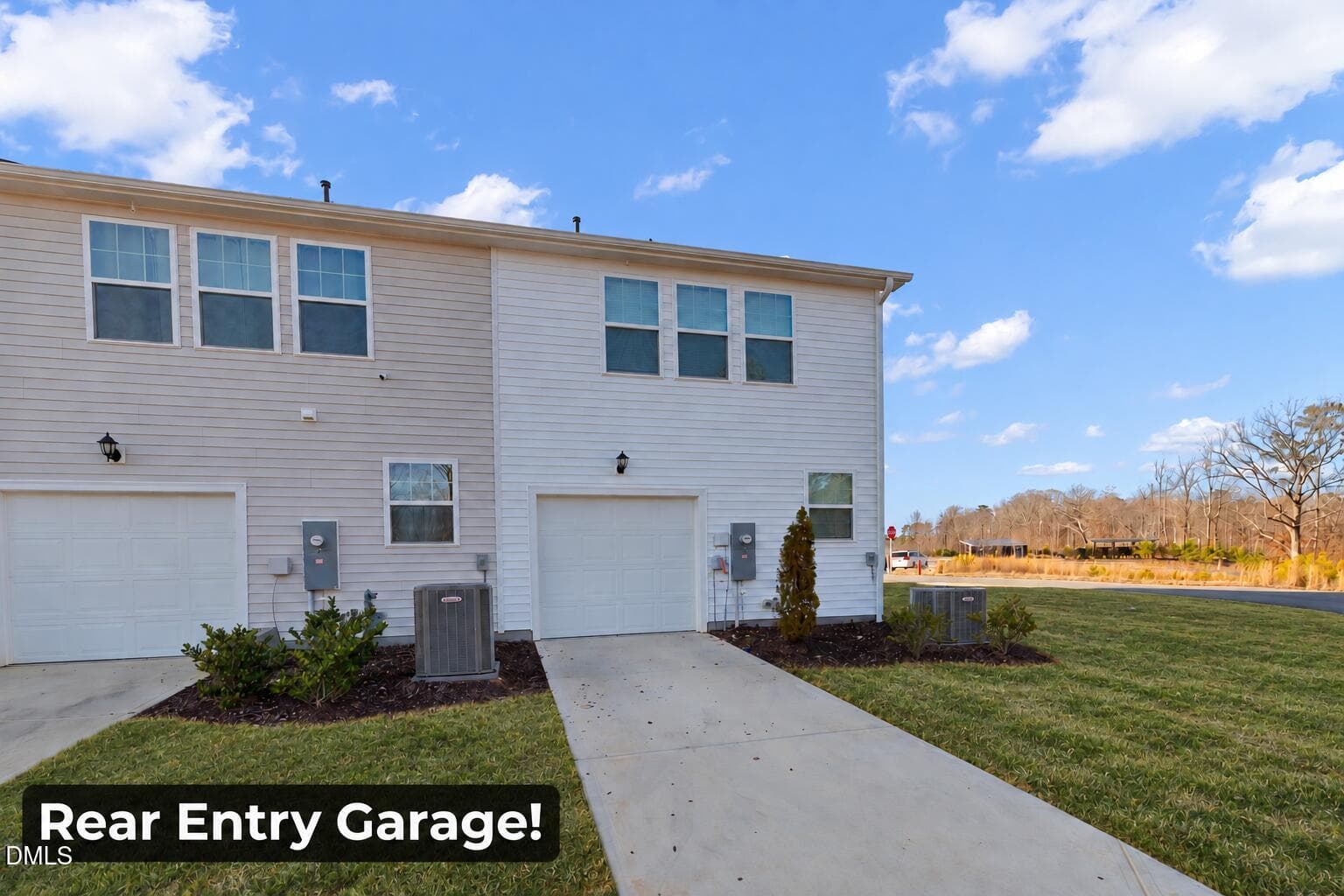 Natural seasonal green lawn - 389 Channel Drop Drive, Clayton, NC 27520