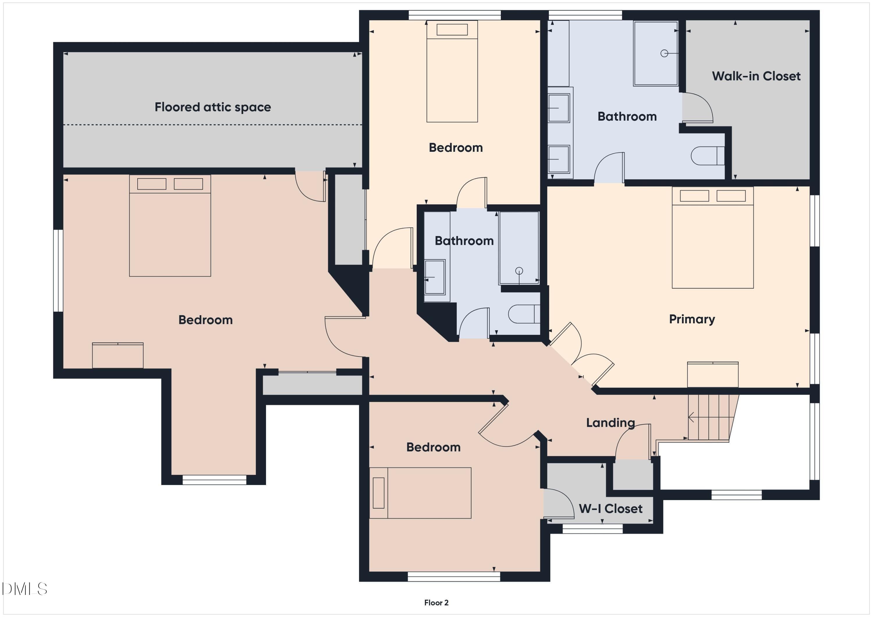 Floor plan 2 - 319 County Seat Drive, Hillsborough, NC 27278, Hillsborough