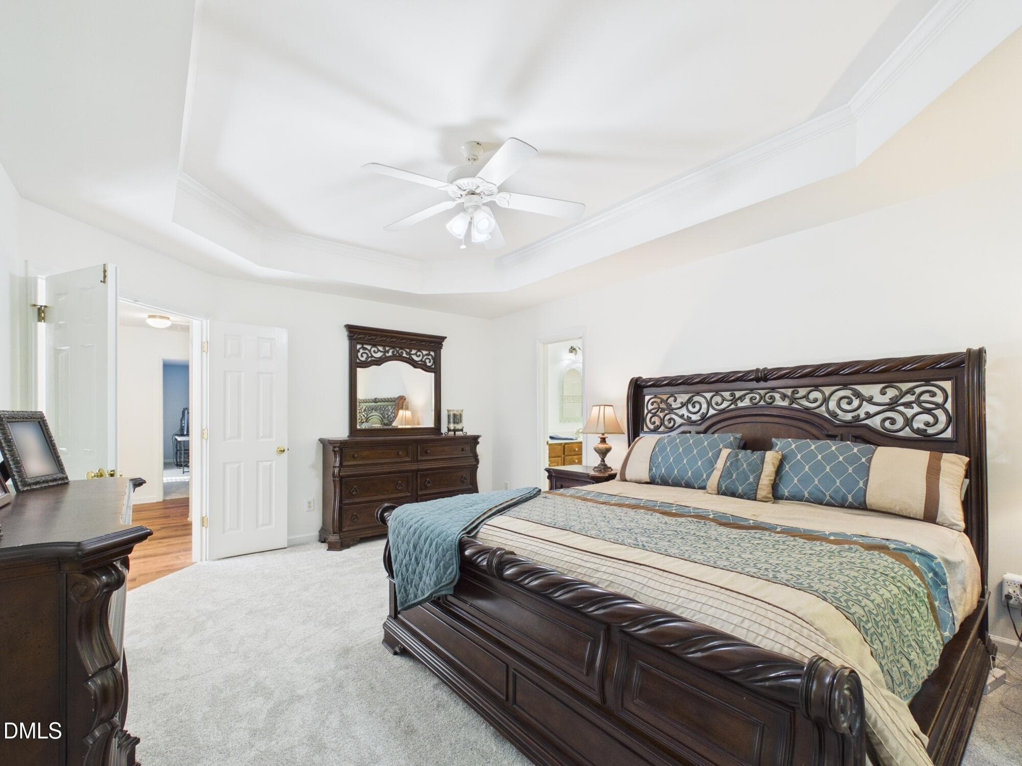 Primary bedroom - 319 County Seat Drive, Hillsborough, NC 27278, Hillsborough
