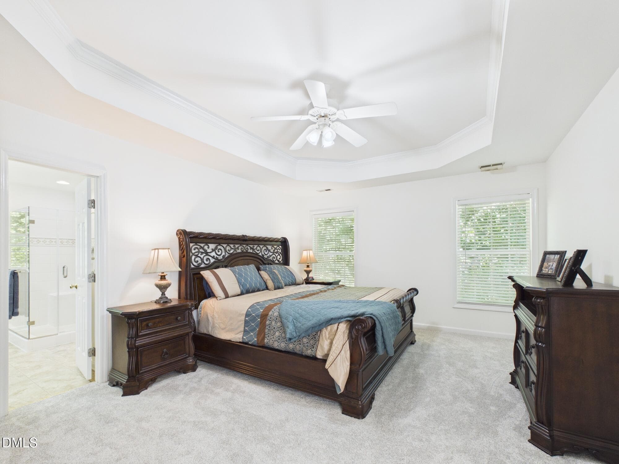 Primary bedroom - 319 County Seat Drive, Hillsborough, NC 27278, Hillsborough