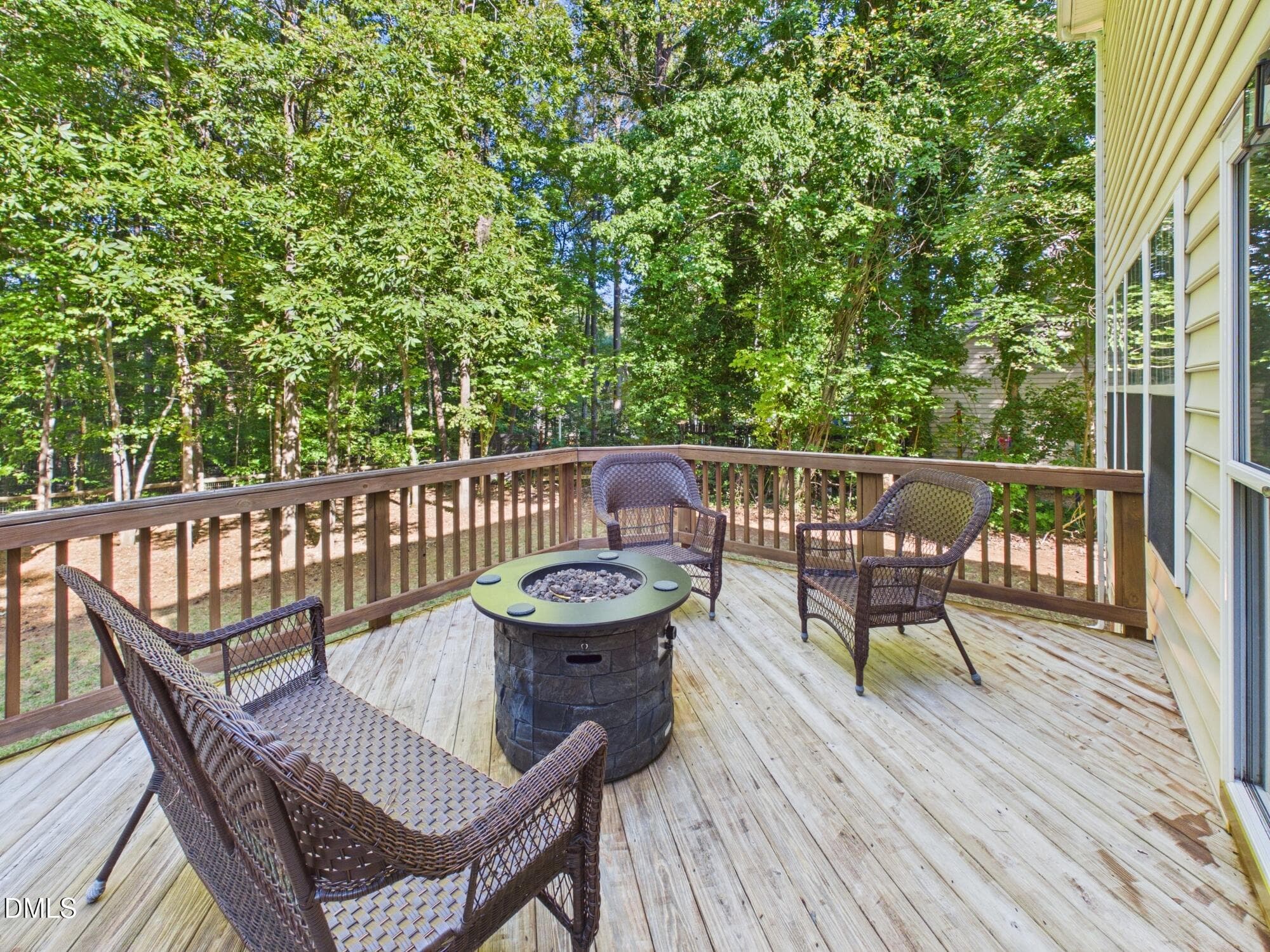 Deck - 319 County Seat Drive, Hillsborough, NC 27278, Hillsborough