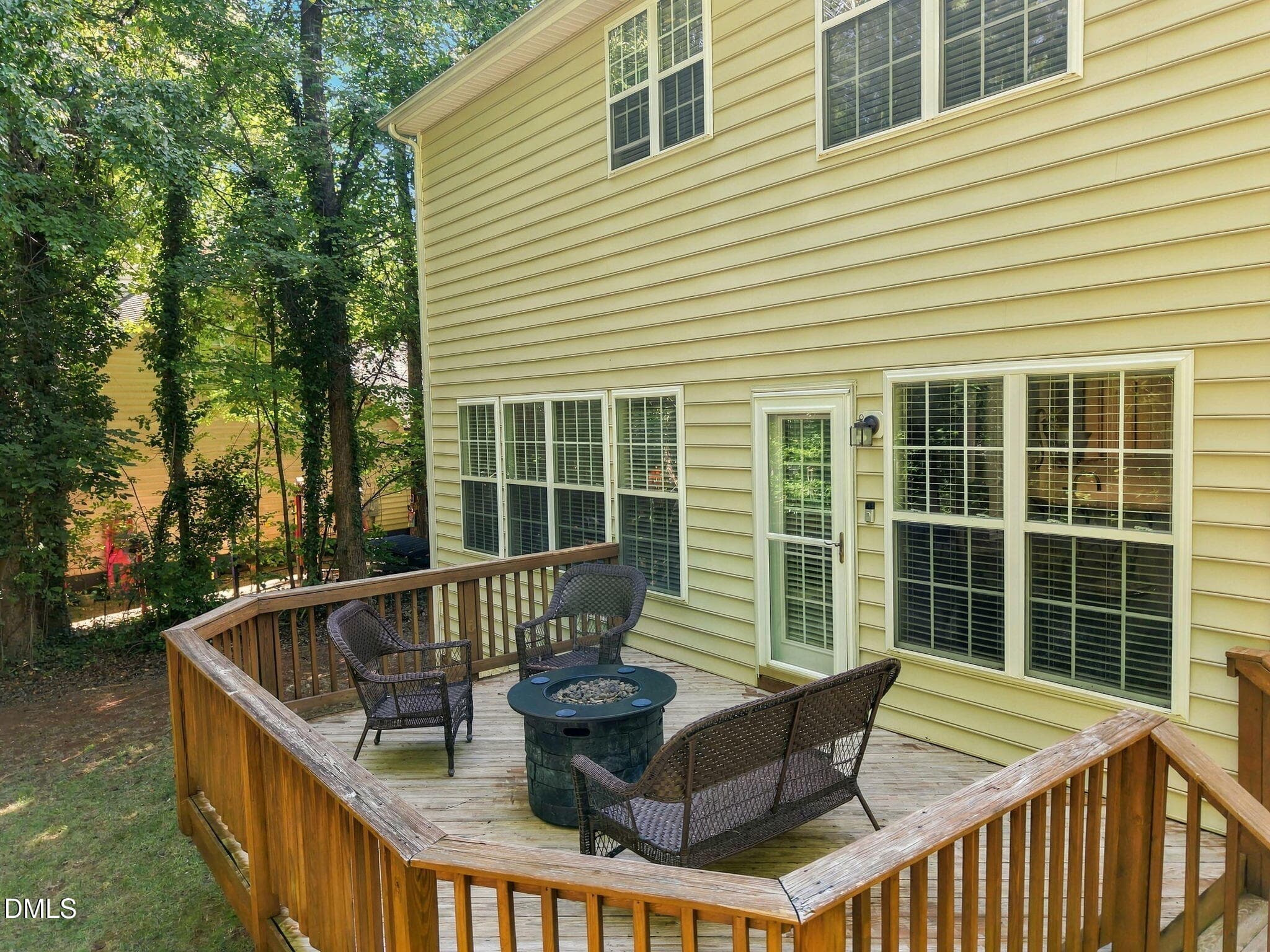 Deck - 319 County Seat Drive, Hillsborough, NC 27278, Hillsborough