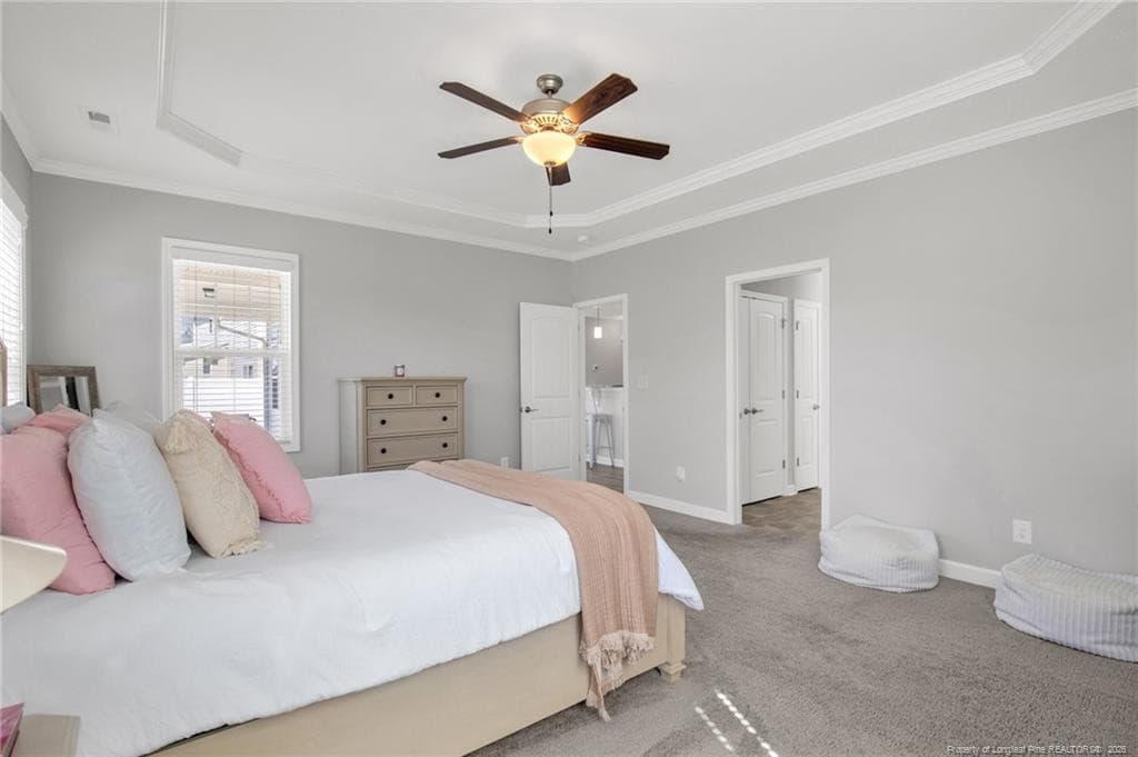 Primary Bedroom - 4828 McKinnon Farm Road, Fayetteville, NC 28304, Fayetteville