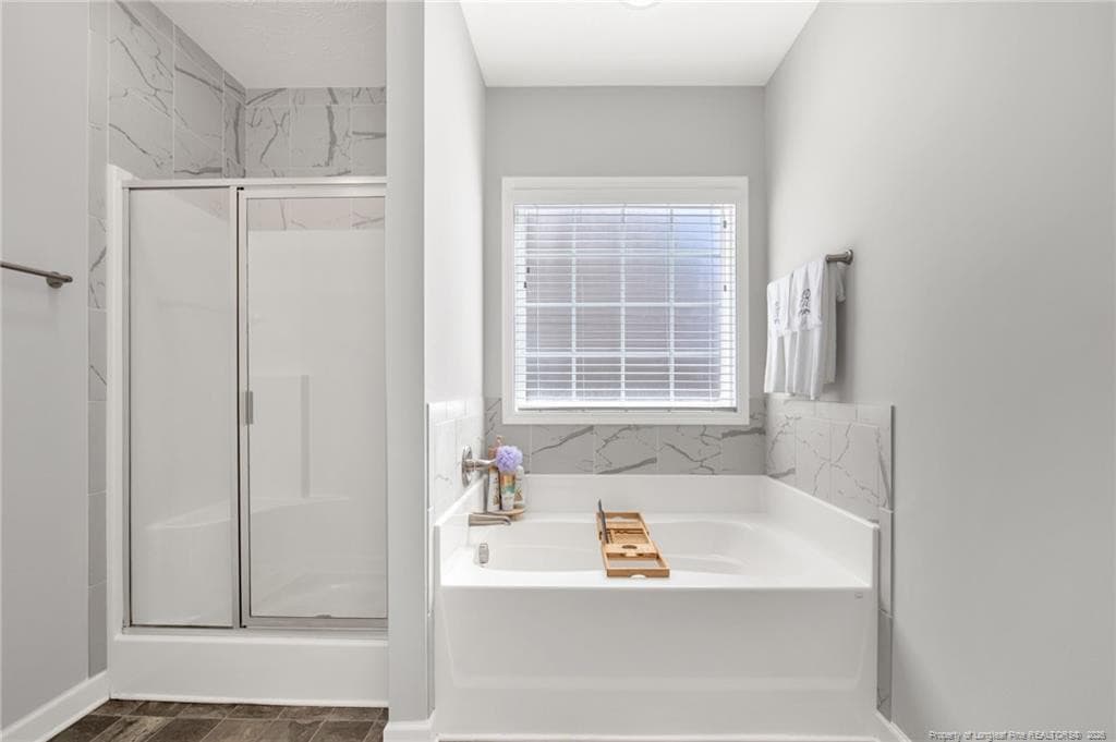 Primary Bath w/garden Tub - 4828 McKinnon Farm Road, Fayetteville, NC 28304, Fayetteville