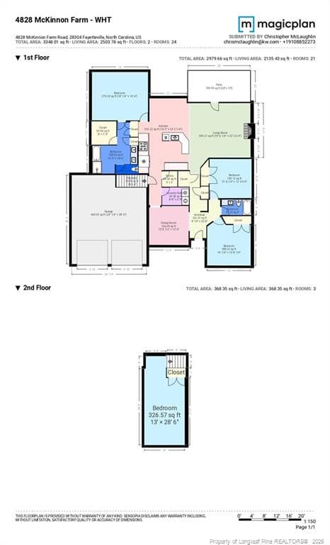 sketch - 4828 McKinnon Farm Road, Fayetteville, NC 28304, Fayetteville