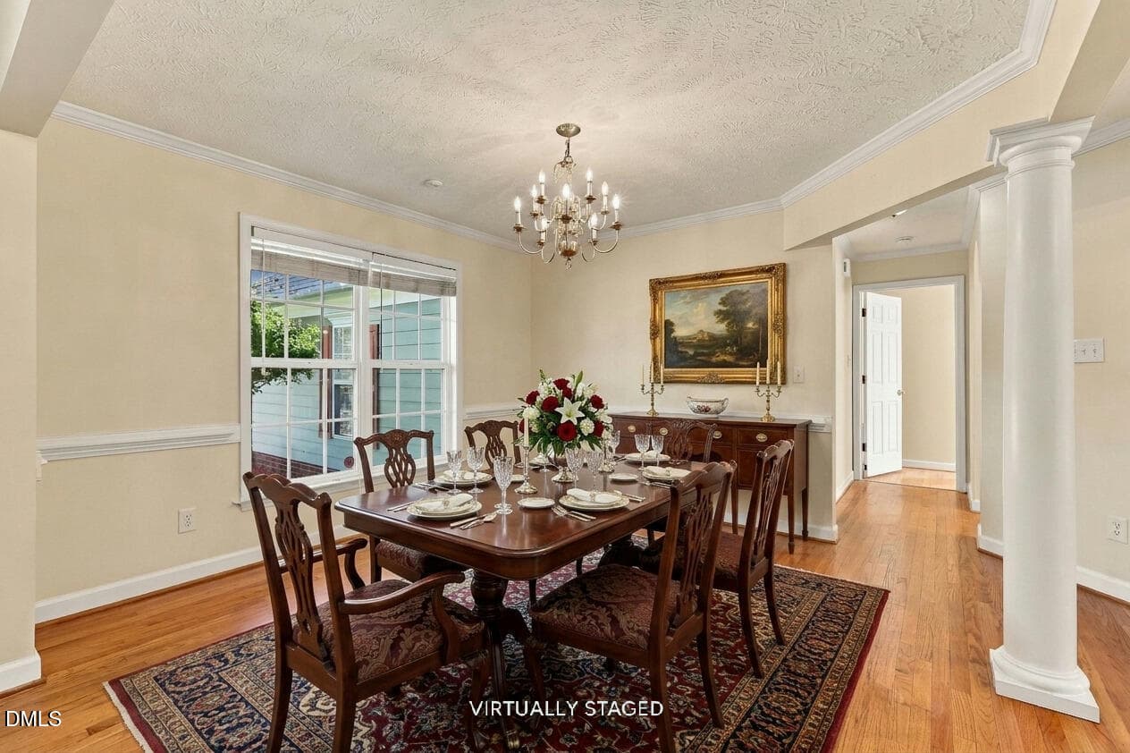 Virtually Staged Dining Room - 729 Dalmore Drive, Fayetteville, NC 28311, Fayetteville