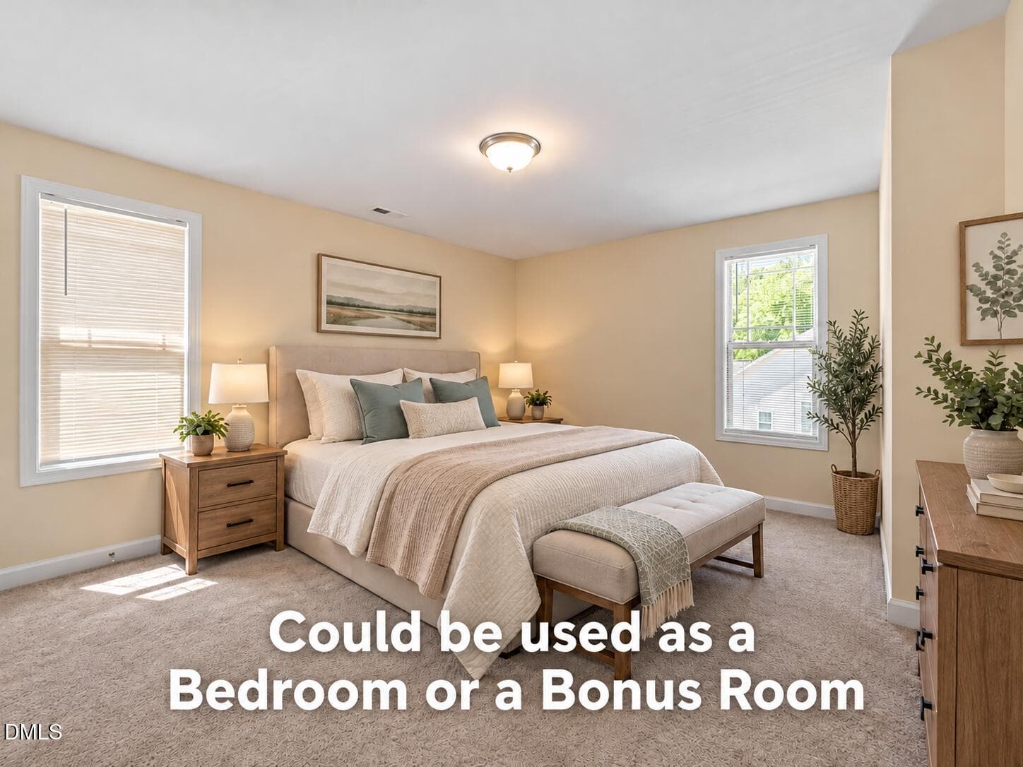 Bedroom or Bonus Room (1) - 76 Cozy Brook Court, Clayton, NC 27520, Clayton