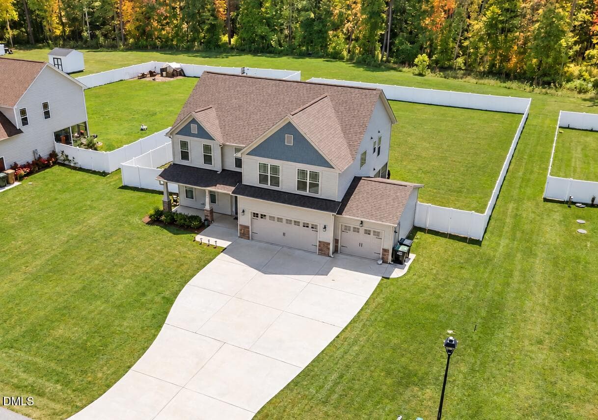 Aerial (1) - 76 Cozy Brook Court, Clayton, NC 27520, Clayton