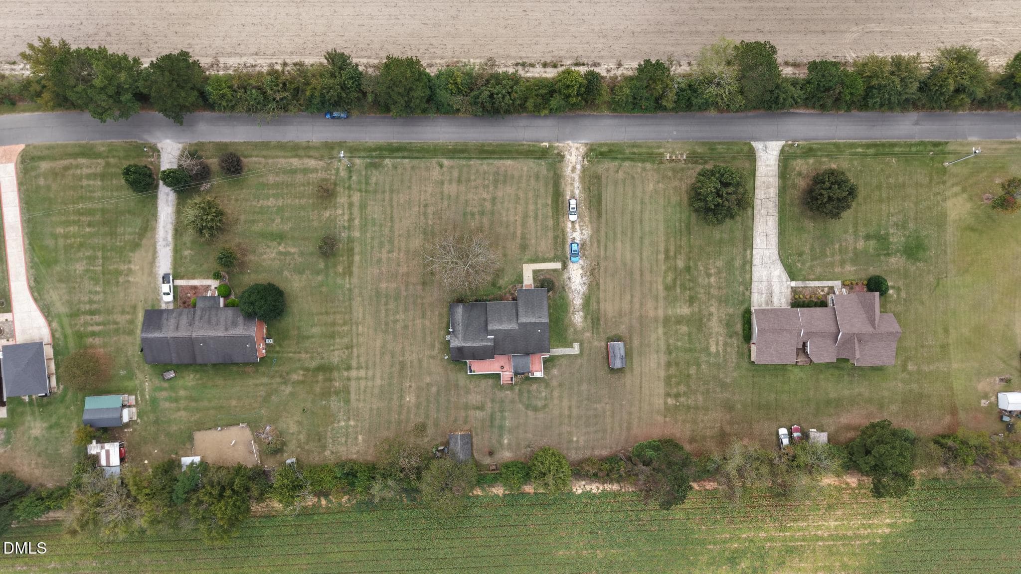 Aerial plot - 110 Hines Drive, Four Oaks, NC 27524, Four Oaks