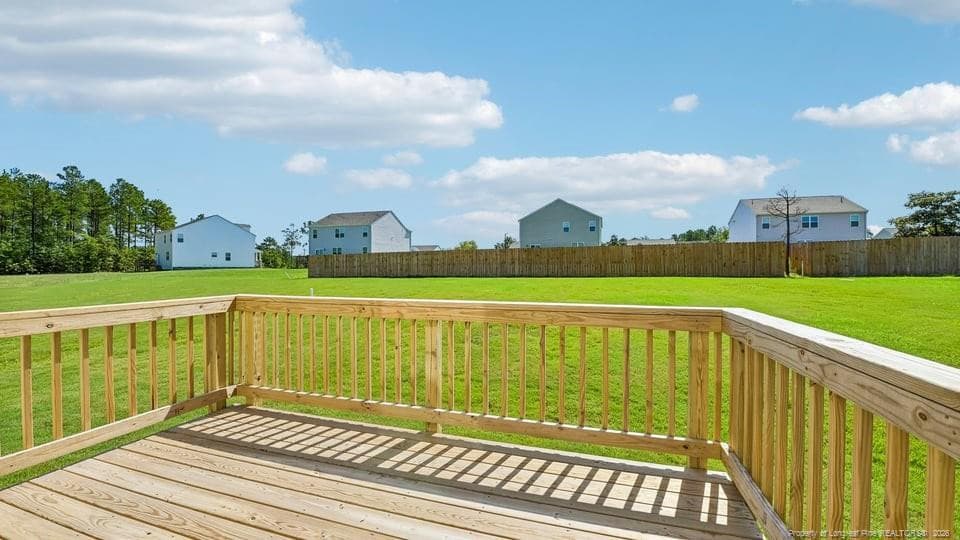 REAR DECK - 190 Charlies Bend Way, Spring Lake, NC 28390