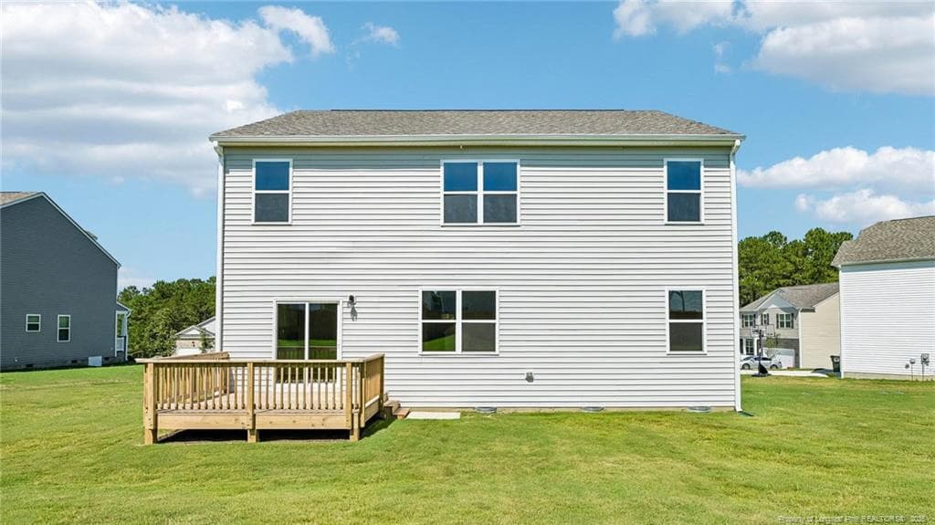 REAR EXTERIOR - 190 Charlies Bend Way, Spring Lake, NC 28390