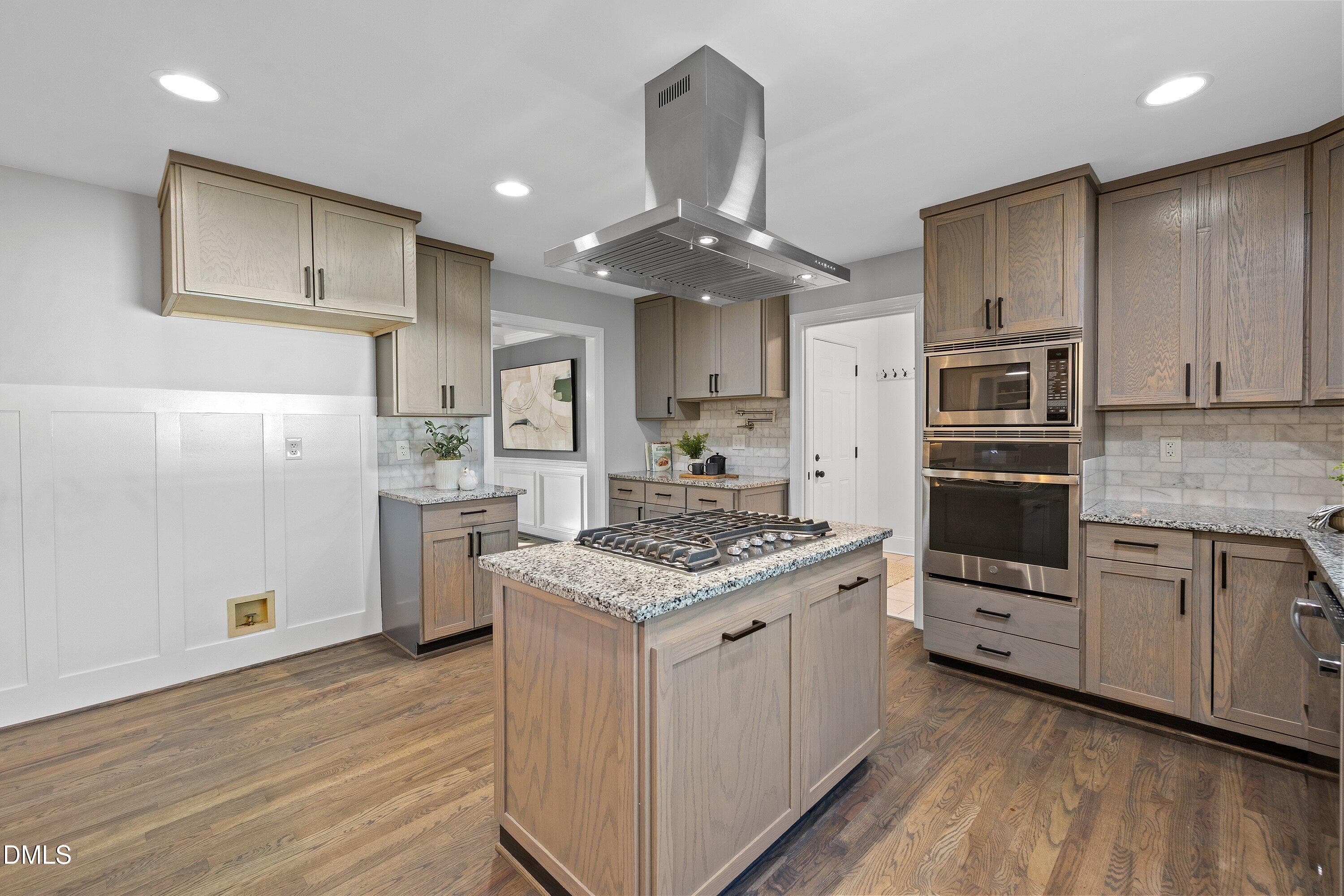 18 Kitchen - Island and Appliances - 5413 W Oaks Drive, Fuquay Varina, NC 27526, Fuquay Varina