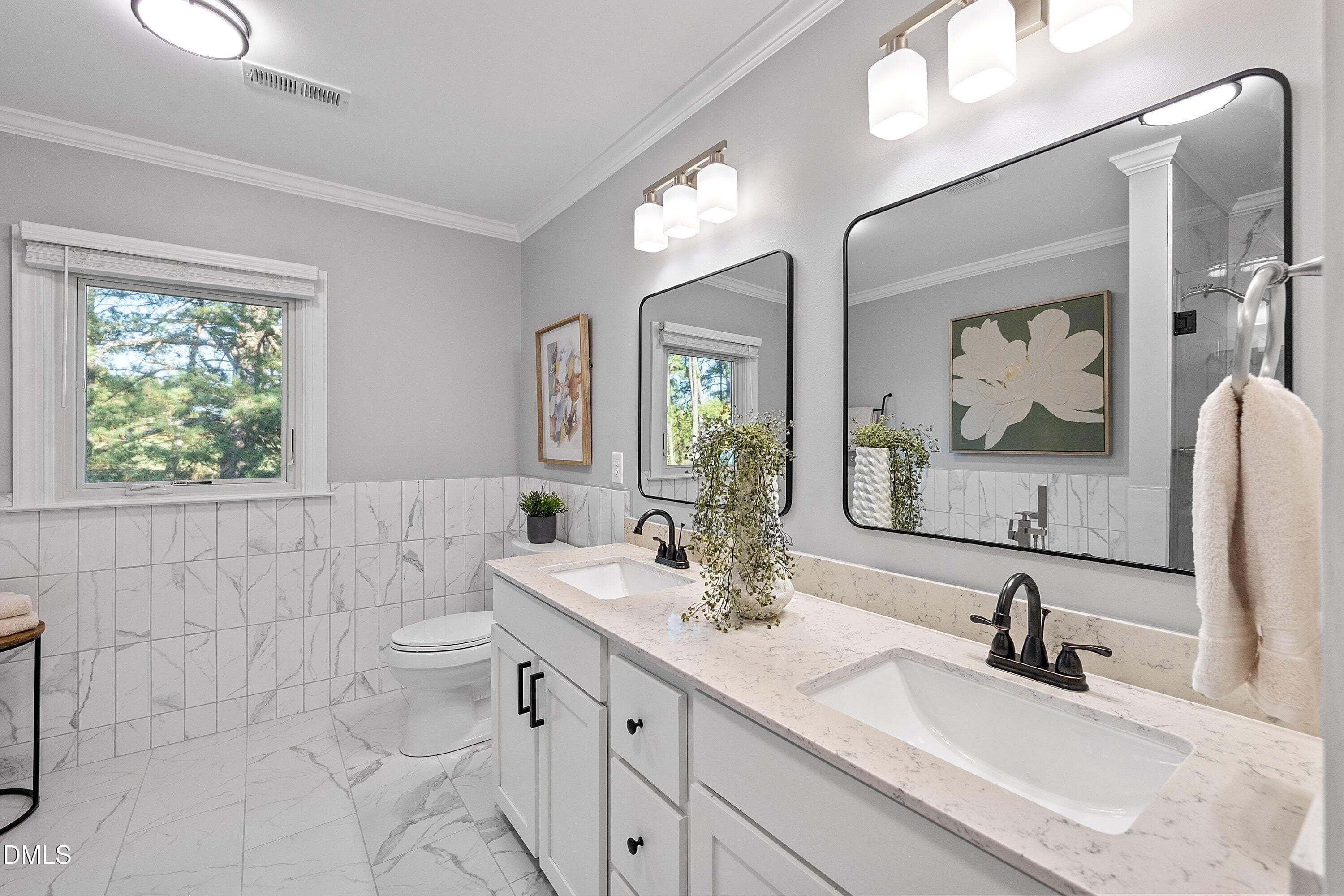 31 Primary Bath - Double Vanity - 5413 W Oaks Drive, Fuquay Varina, NC 27526, Fuquay Varina