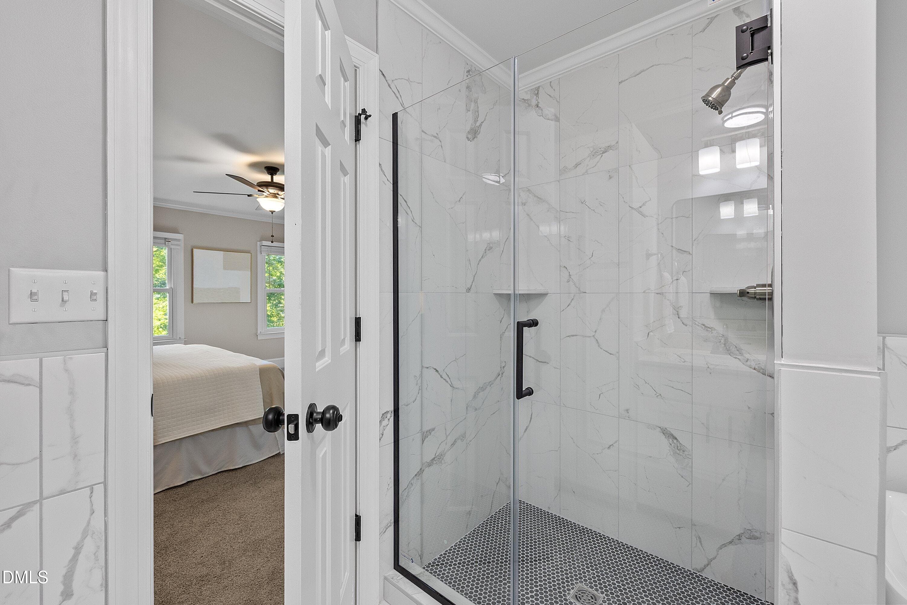 32 Primary Bath - Walk-In Shower - 5413 W Oaks Drive, Fuquay Varina, NC 27526, Fuquay Varina