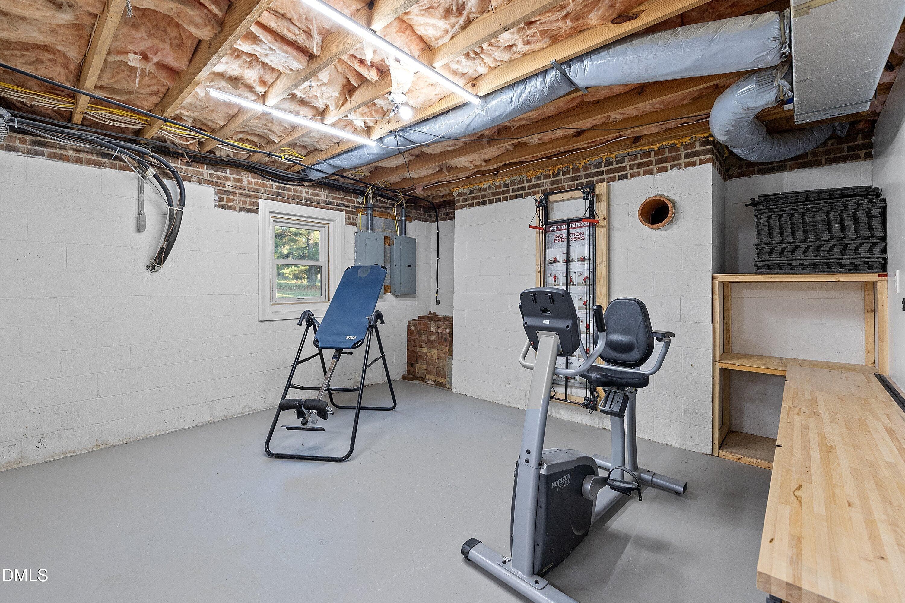 53 Basement Workout Room - 5413 W Oaks Drive, Fuquay Varina, NC 27526, Fuquay Varina