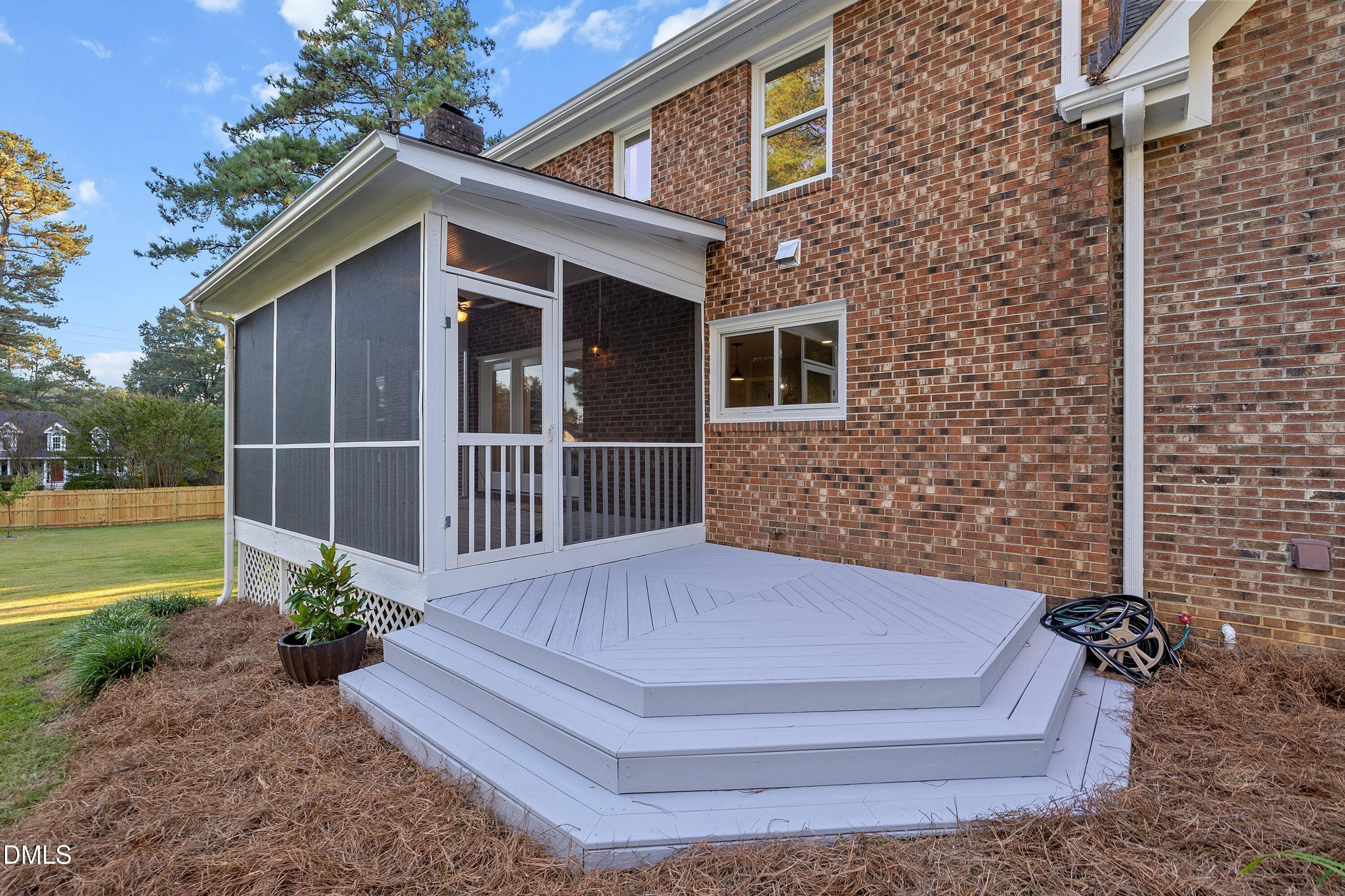 56 Screened Porch - Deck Exterior - 5413 W Oaks Drive, Fuquay Varina, NC 27526, Fuquay Varina